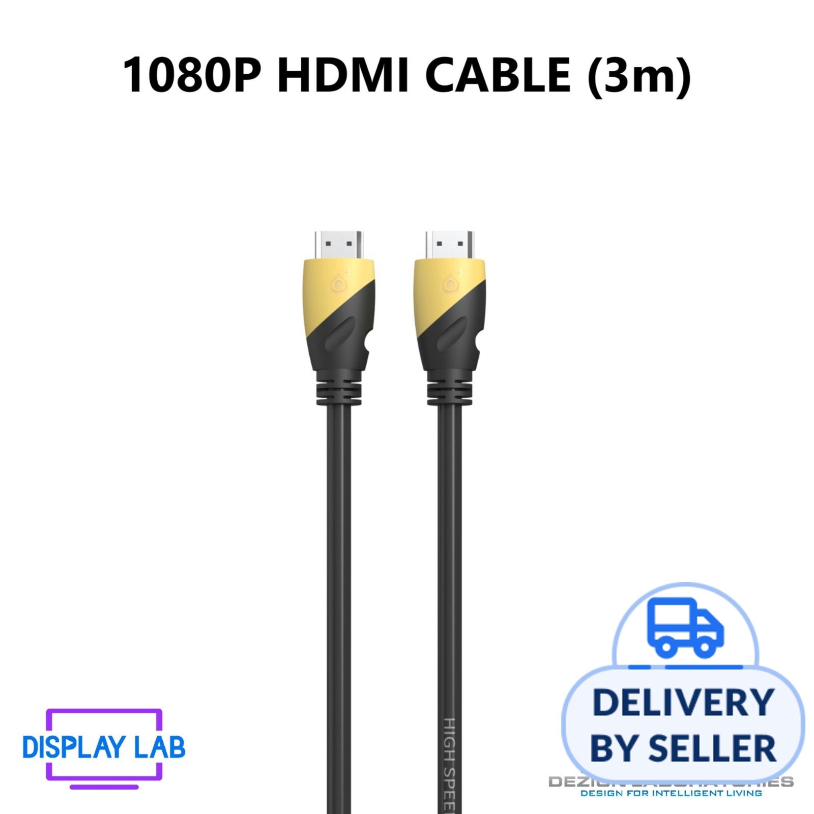 D.LAB 1080P HDMI Cable (3m) NB1453 | NTUC FairPrice