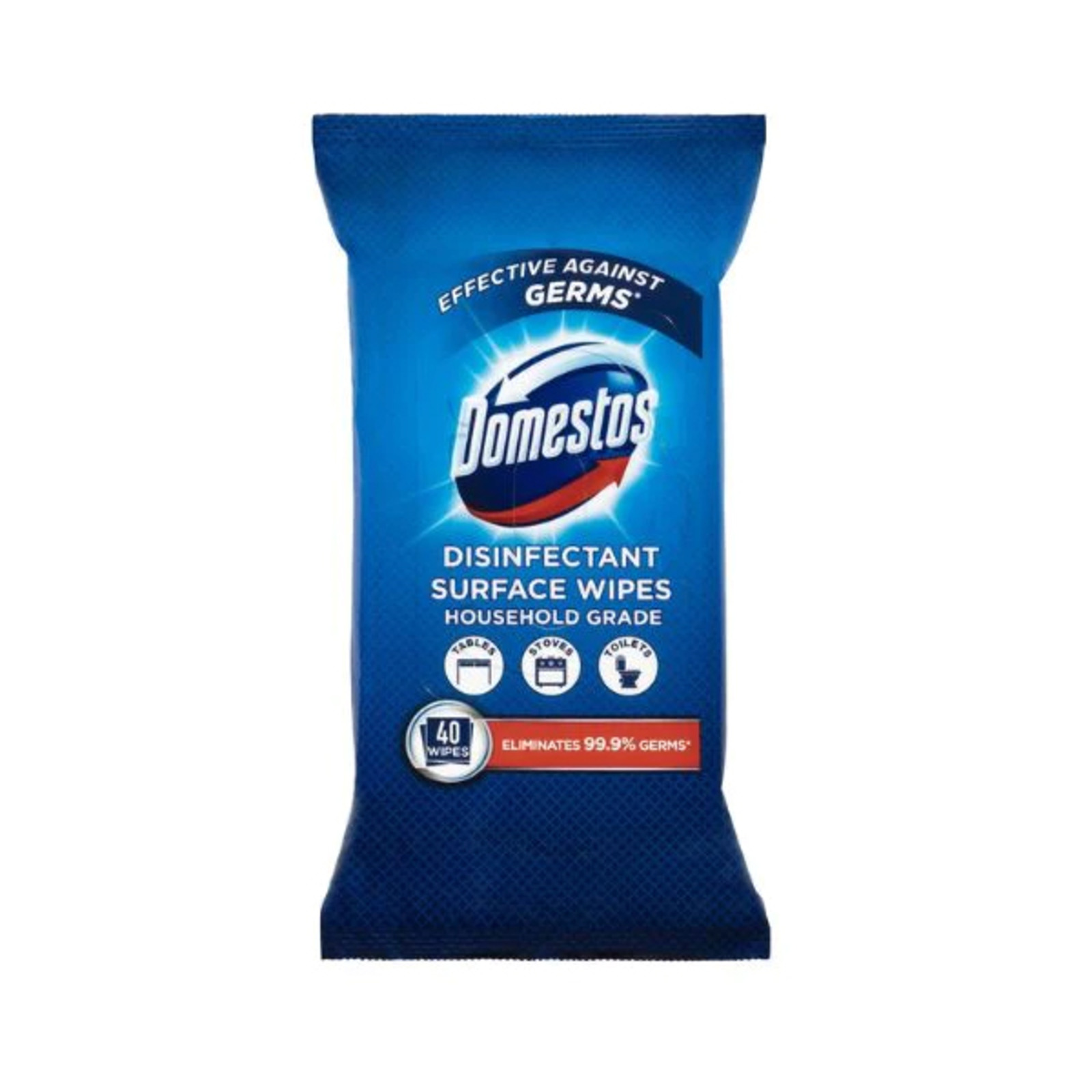 Domestos Disinfecting Surface Wipes, Eliminates 99.9 Germs NTUC FairPrice