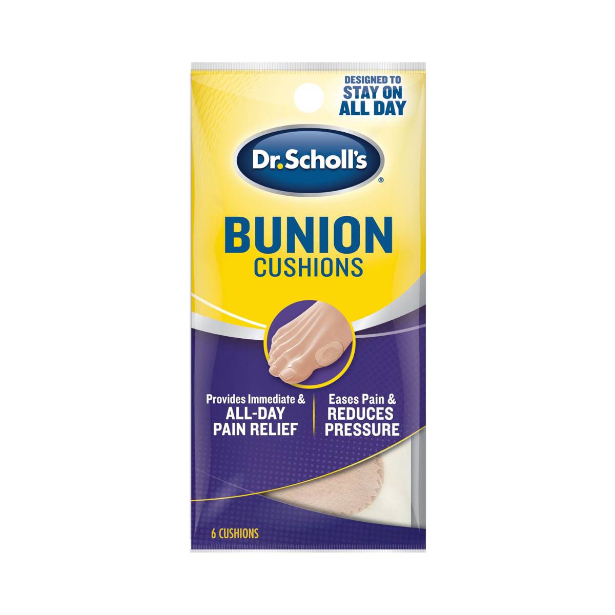 Dr.Scholl's Bunion Cushions 6 ct NTUC FairPrice