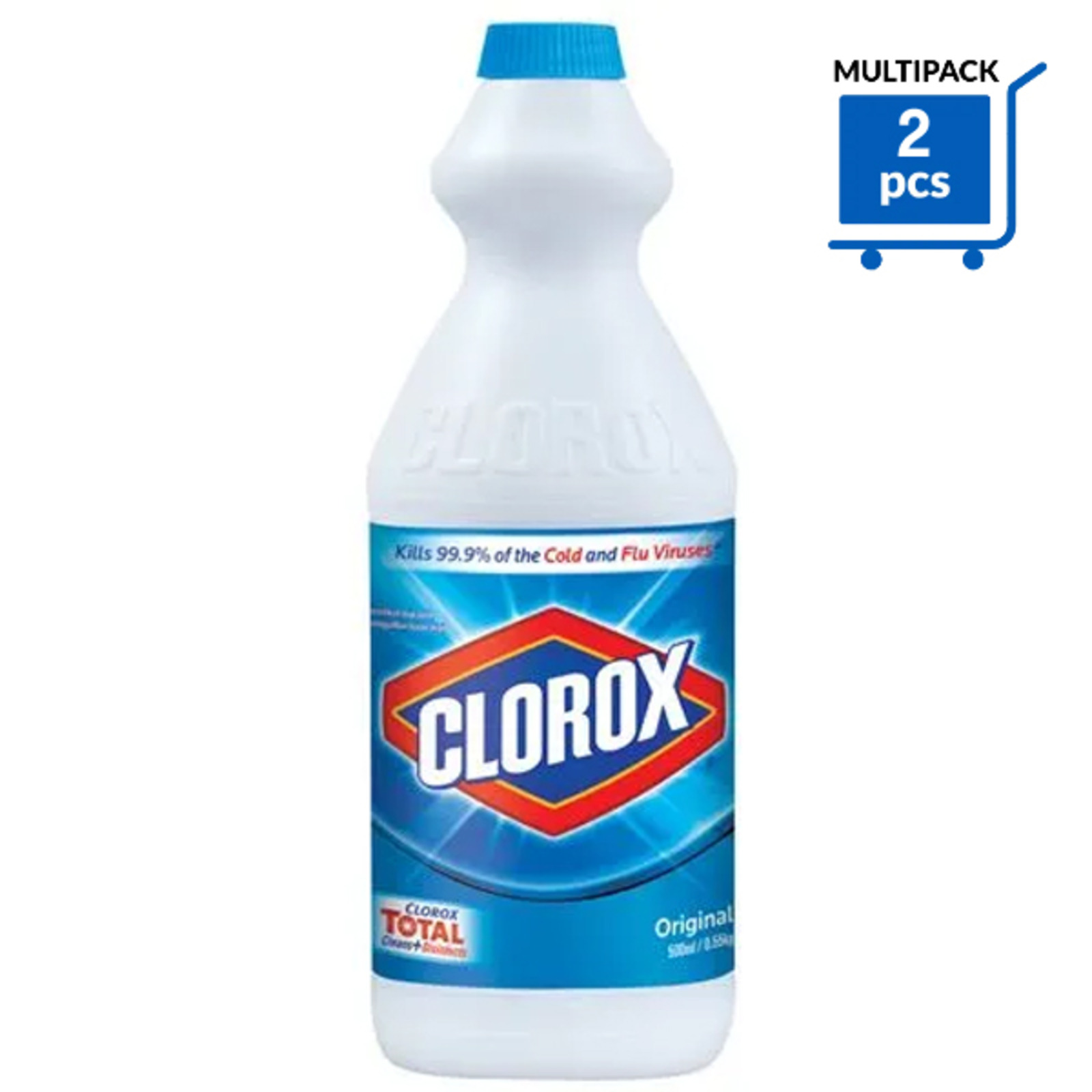 Clorox Original Triple Action, Cleans+Disinfects+Whitens 2Pcs NTUC