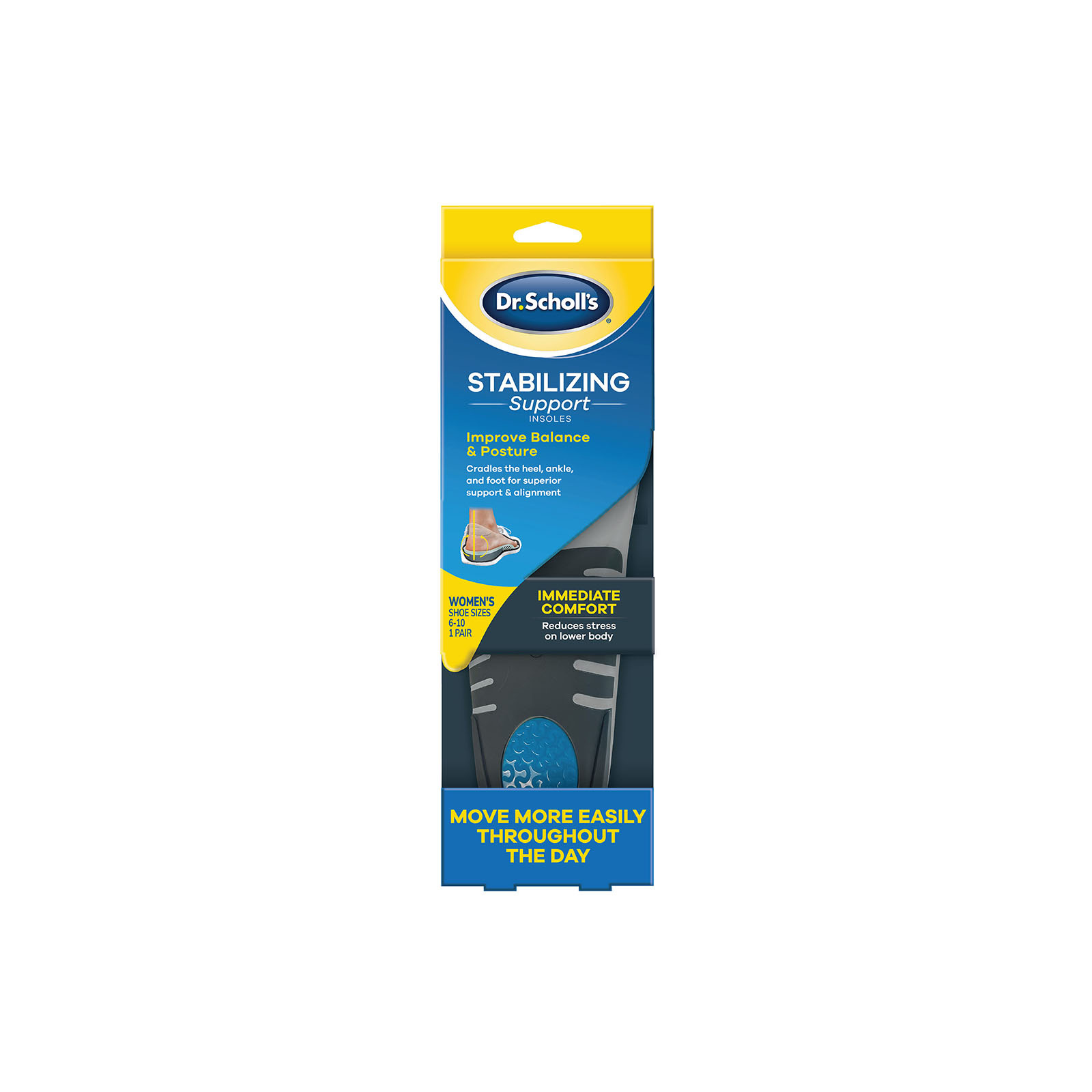Shoe Insoles Dr. Scholl's Stability Support Insoles For Flat Feet