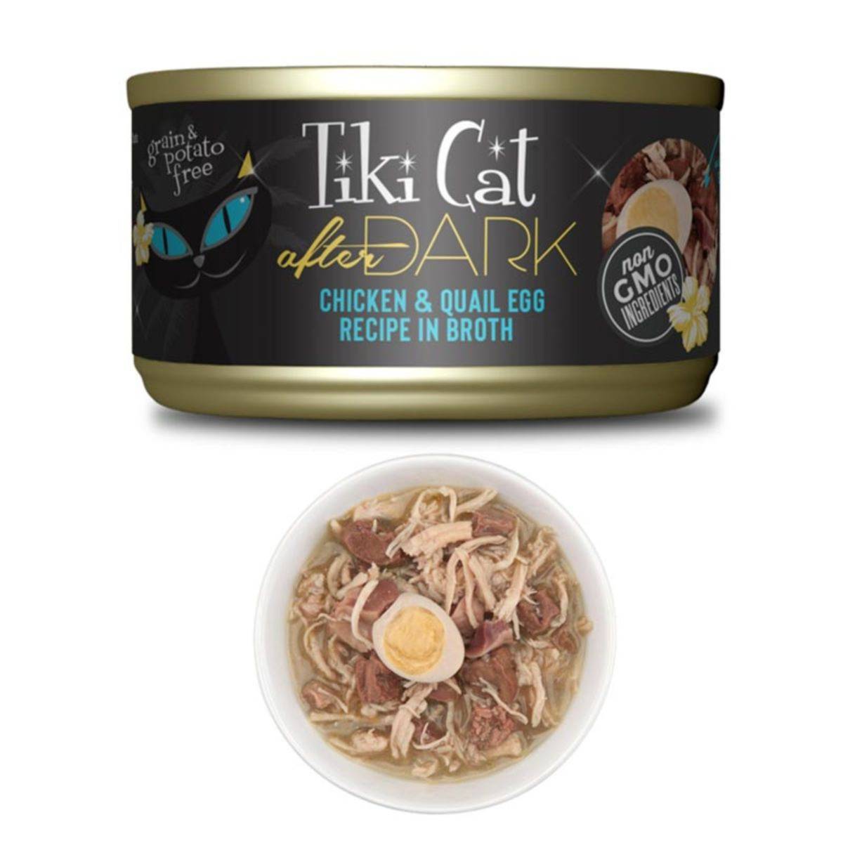 Tiki Cat After Dark Chicken & Quail Egg In Broth (Grainfree NTUC FairPrice
