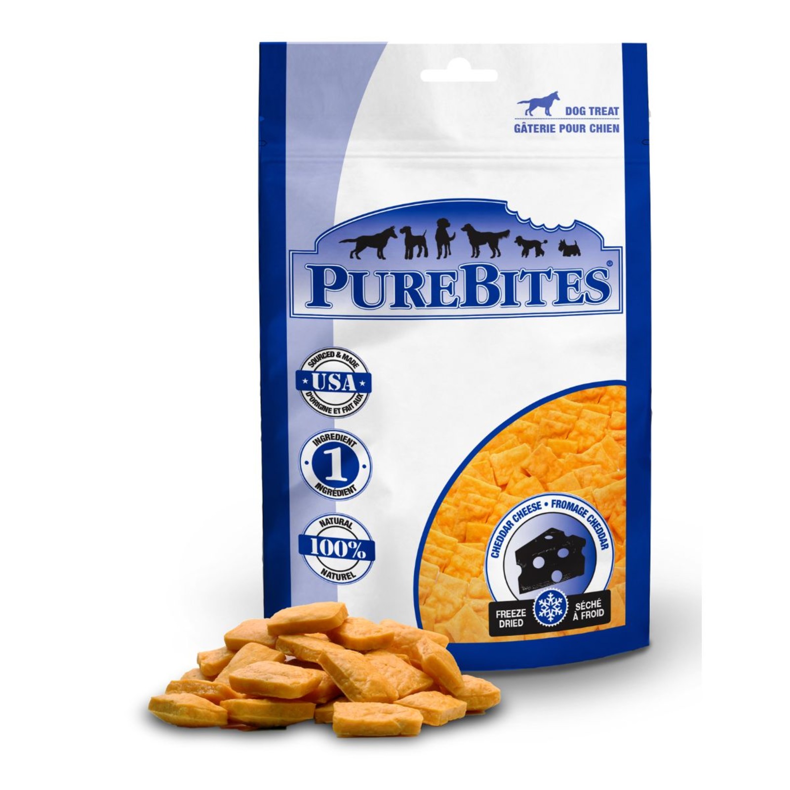 Purebites Freeze Dried Cheddar Cheese NTUC FairPrice