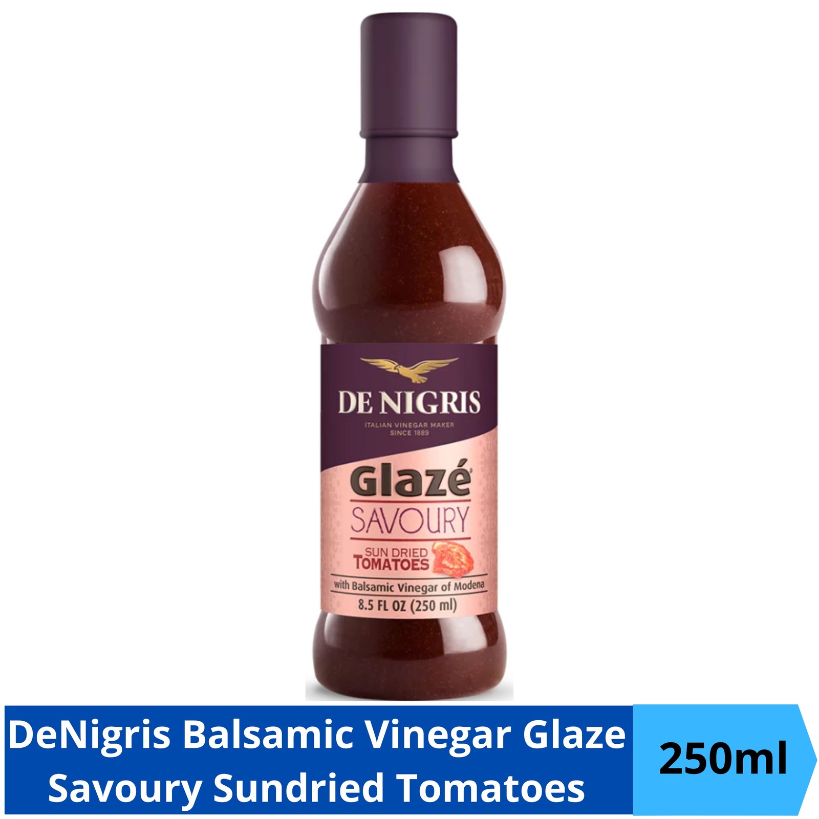 De Nigris Balsamic Vinegar Glaze Savoury Sundried Tomatoes NTUC FairPrice
