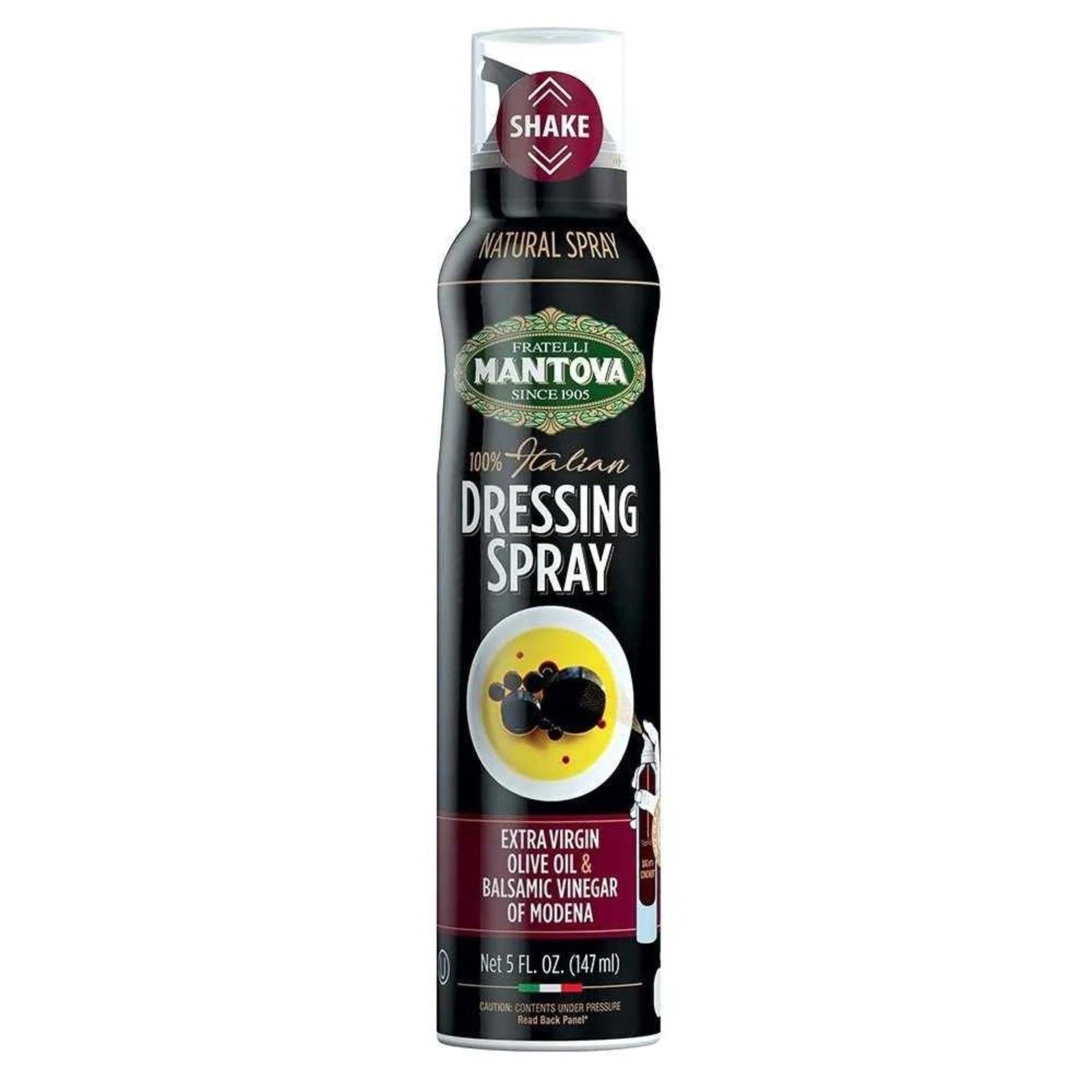Mantova Dressing Spray EV Olive Oil & Balsamic Vinegar NTUC FairPrice