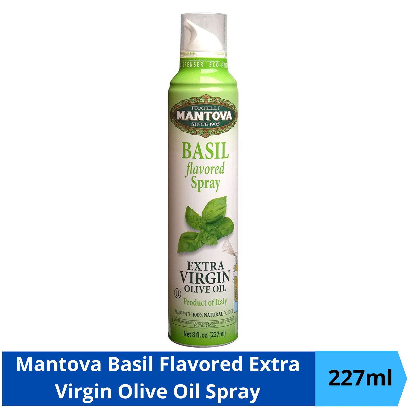Mantova Basil flavored Extra Virgin Olive Oil Spray NTUC FairPrice
