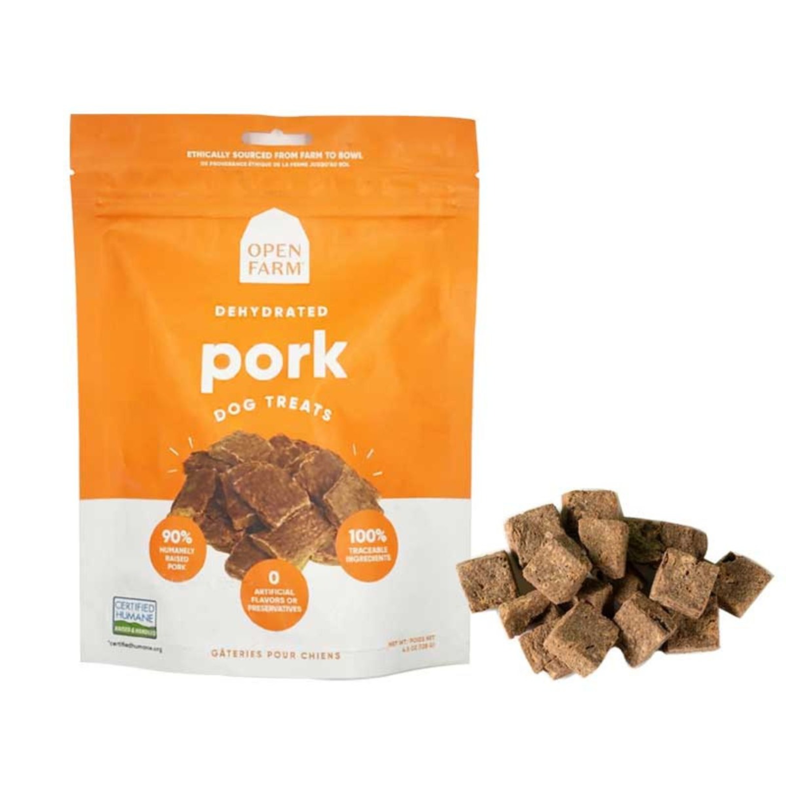 Open Farm Dehydrated Pork Treats NTUC FairPrice
