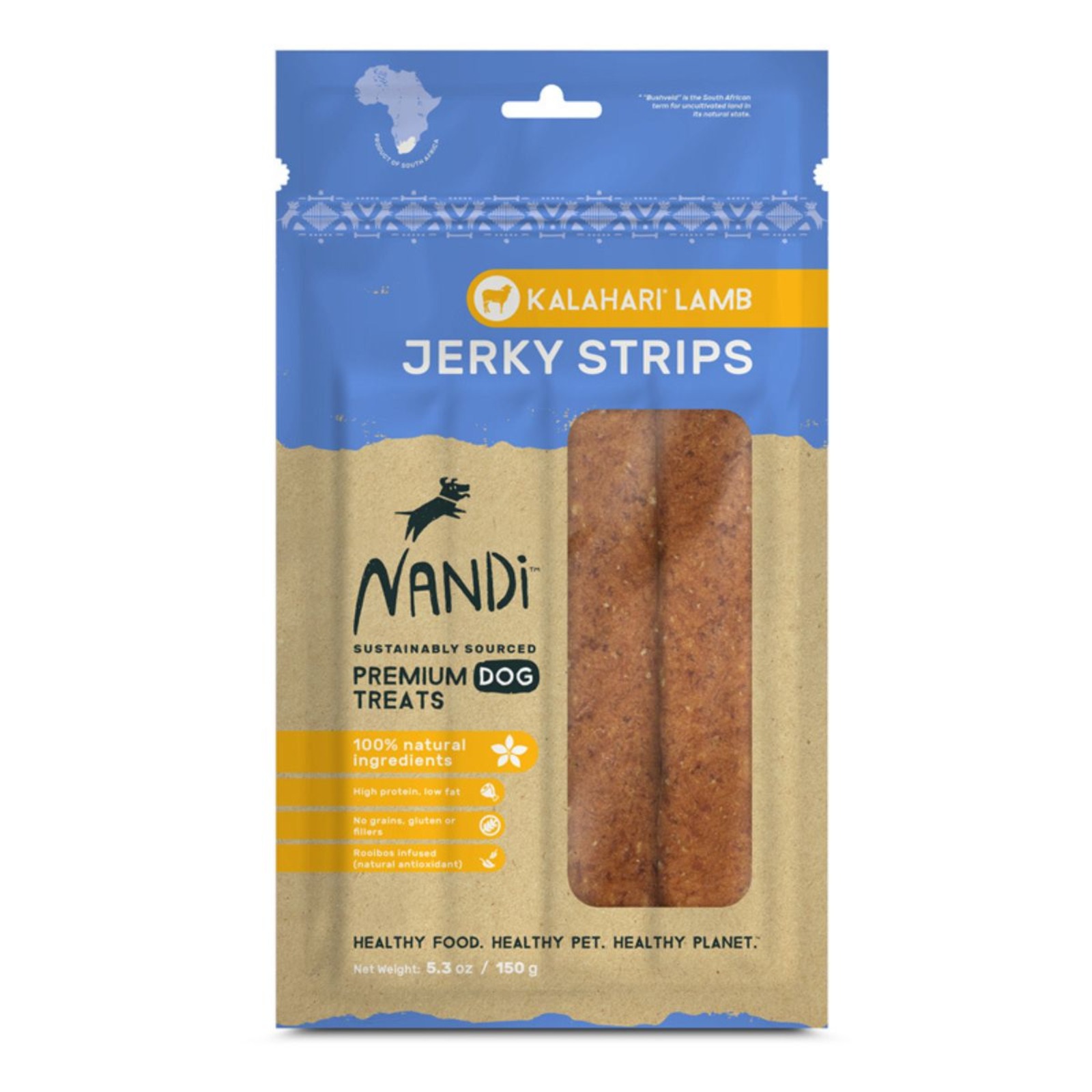 Nandi Jerky Strips Kalahari Lamb NTUC FairPrice