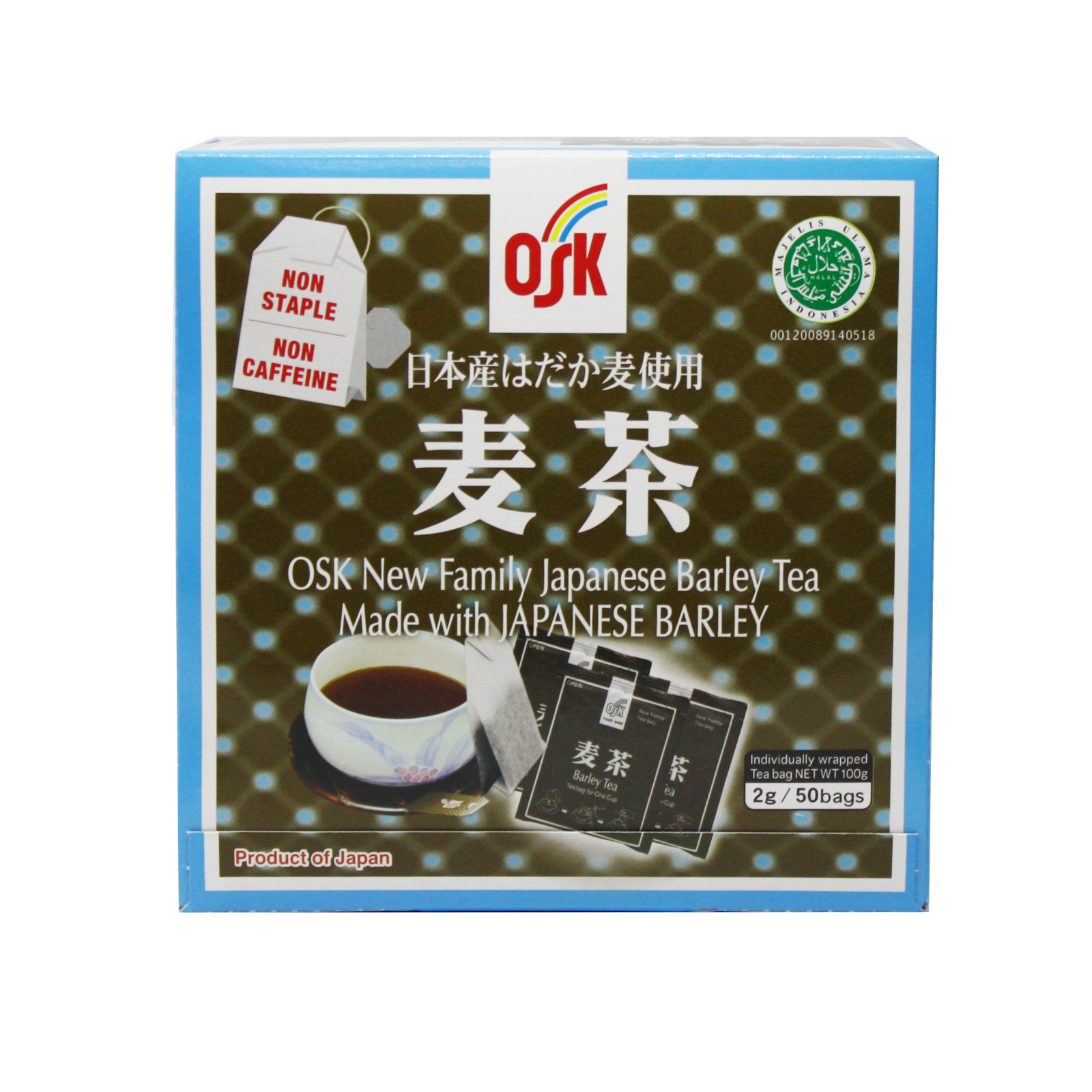OSK Japanese SixRow Barley Tea (56P) NTUC FairPrice