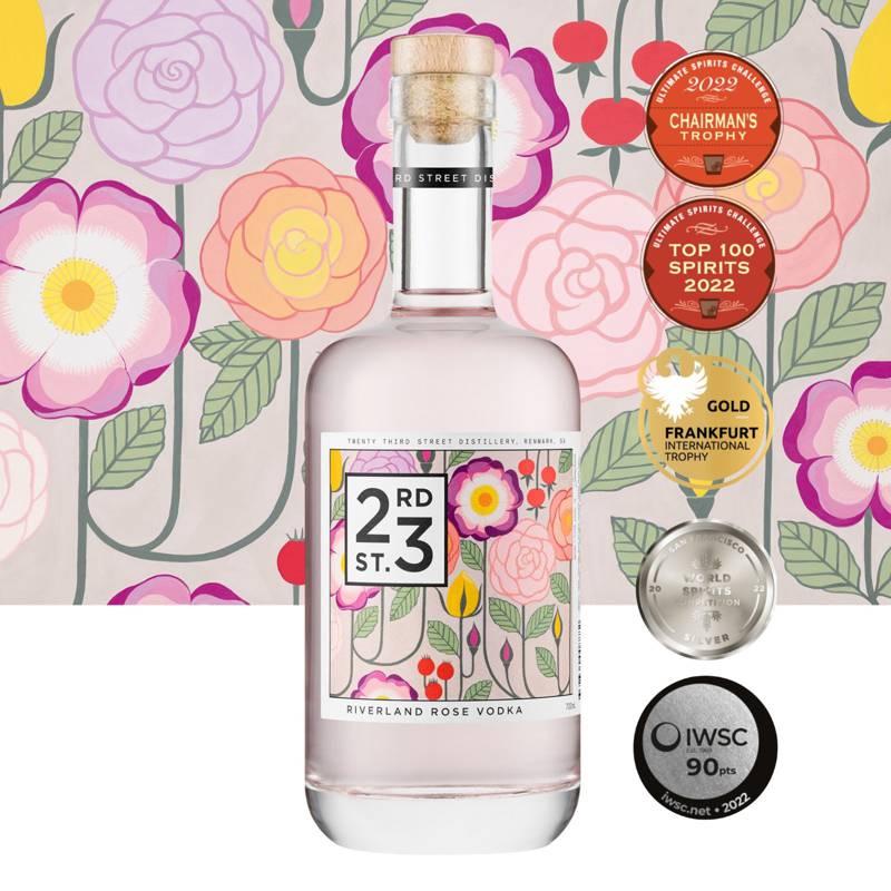 23rd Street Distillery Riverland Rose Vodka | NTUC FairPrice