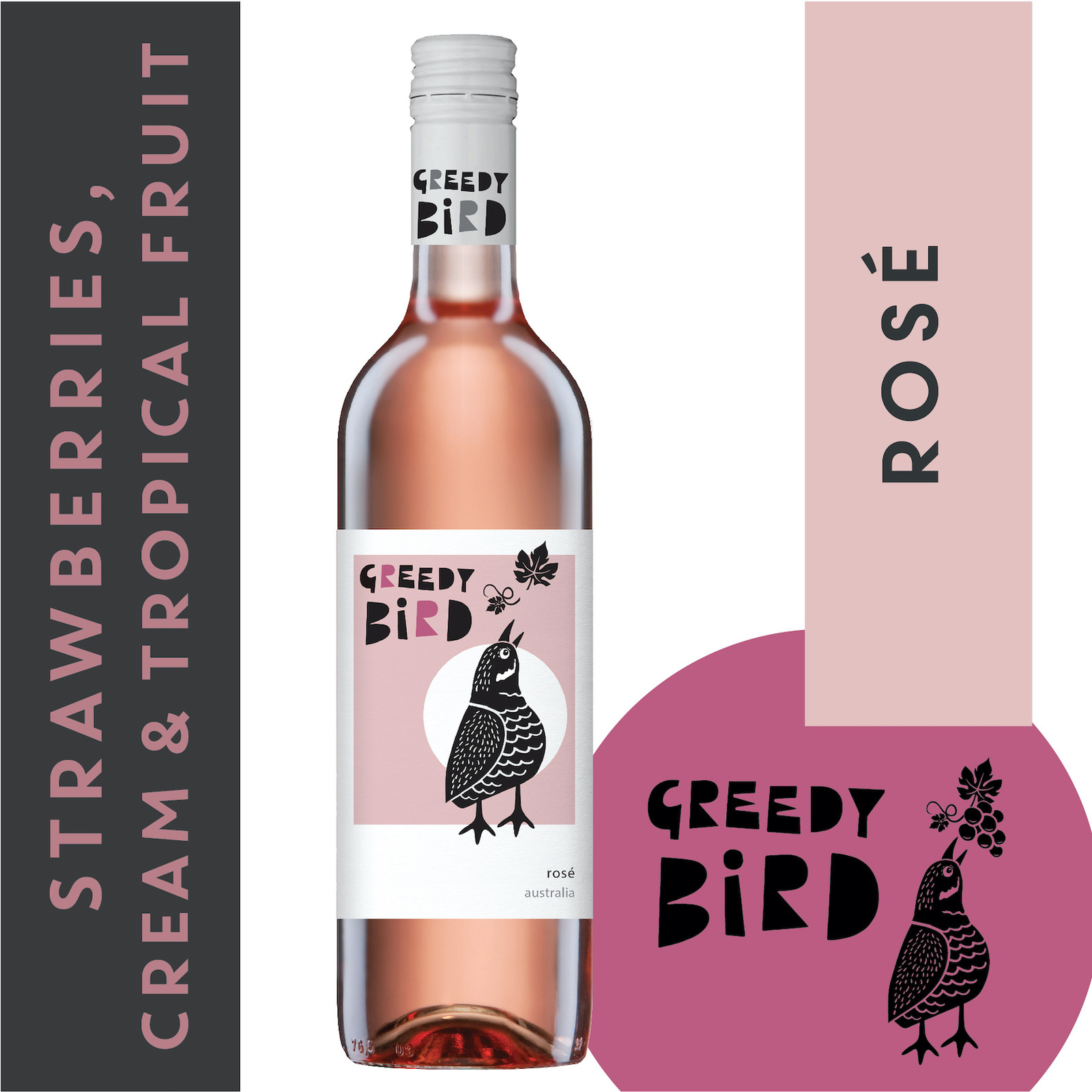 Greedy Bird Australian Rose Wine NTUC FairPrice