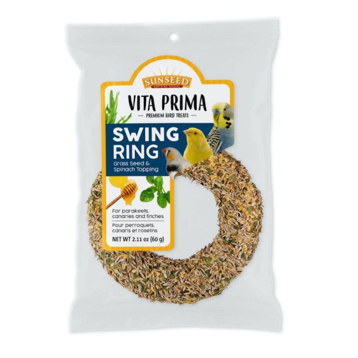 Sunseed Vita Prima Swing RingGrass Seed Spinach NTUC FairPrice
