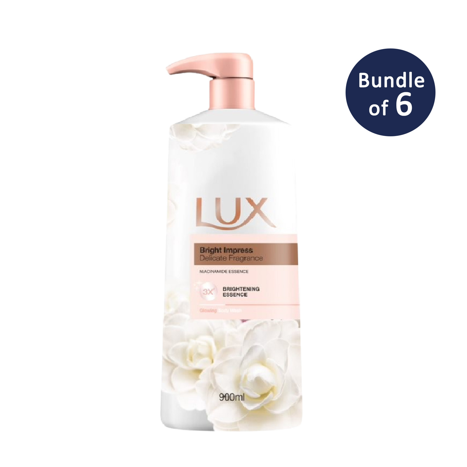 LUX Bright Impress Body Wash Bottle Carton NTUC FairPrice