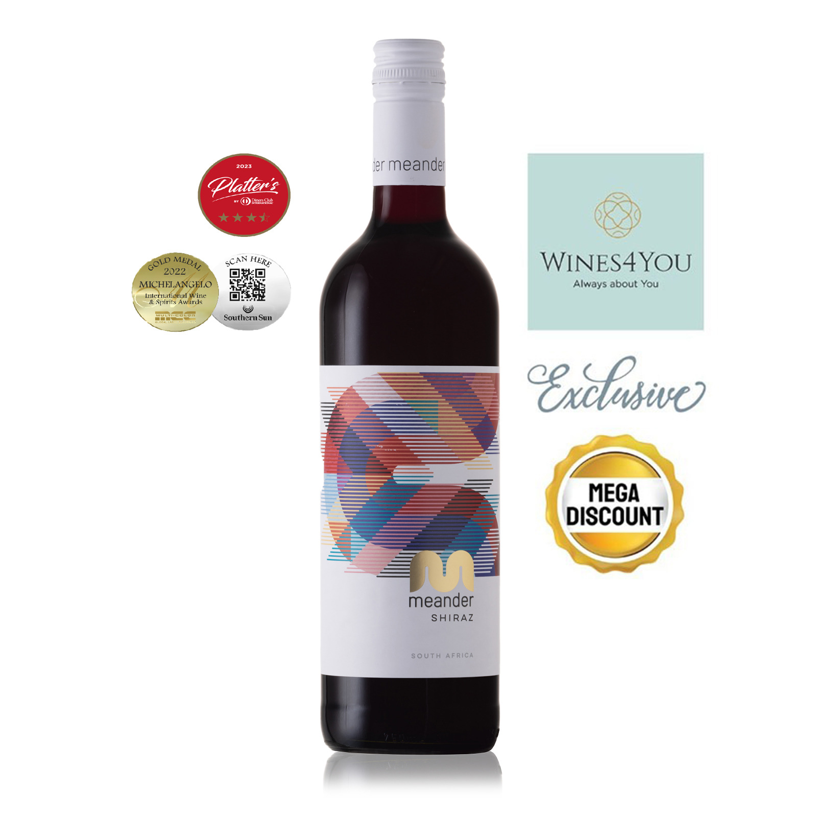 Meander Shiraz South Africa Red Wine 2021 NTUC FairPrice