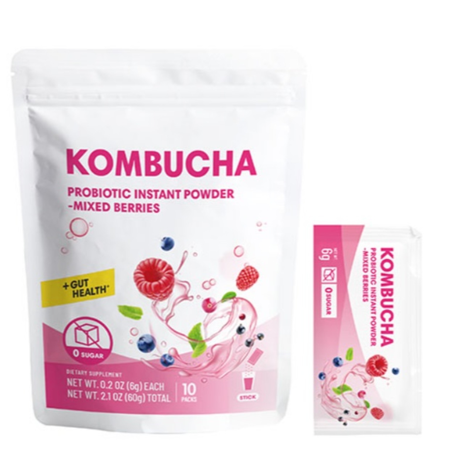 True One Probiotics Kombucha Powder with mixed Berries NTUC FairPrice