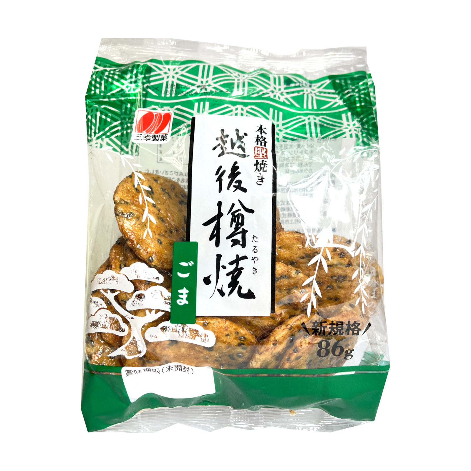 Sanko Soy Sauce Rice Cracker With Sesame NTUC FairPrice