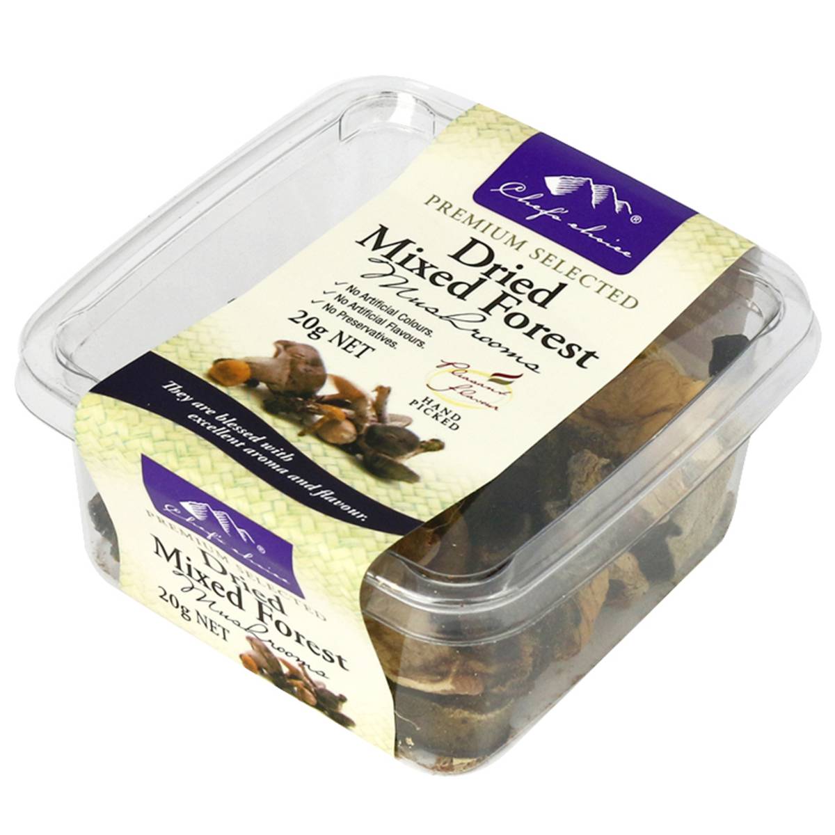 Chef's Choice Dried Mixed Forest Mushrooms NTUC FairPrice