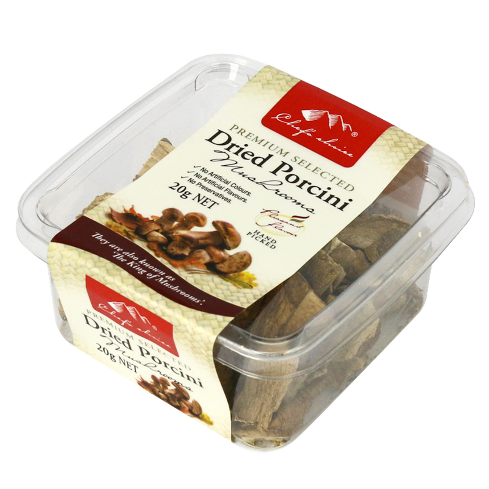 Chef's Choice Dried Porcini Mushrooms NTUC FairPrice