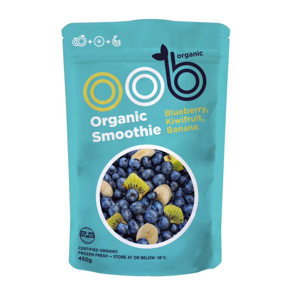 OOB Organic Blueberry Smoothie Mix | NTUC FairPrice 