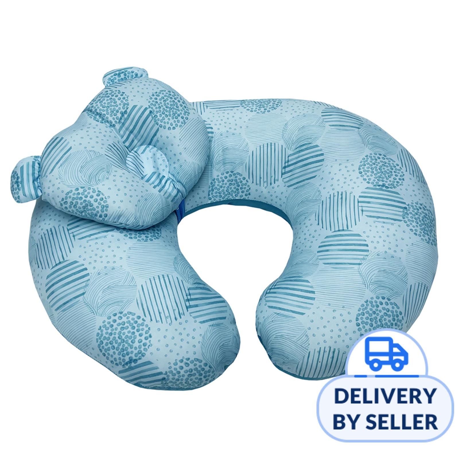 Lucky Baby Cuddle'U Nursing Pillow + Infant Pillow Circle NTUC