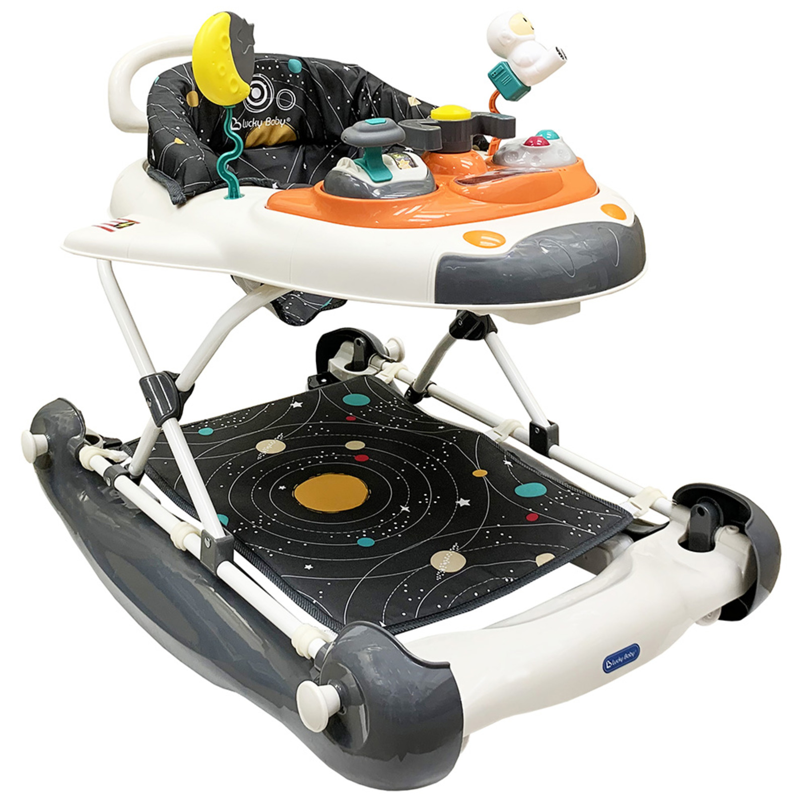 Lucky Baby Kozmos 3 In 1 Rocker/Walker/Pusher NTUC FairPrice