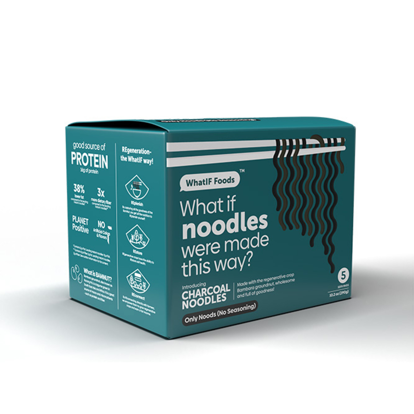 WhatIF Foods Charcoal Healthy Noodles NTUC FairPrice