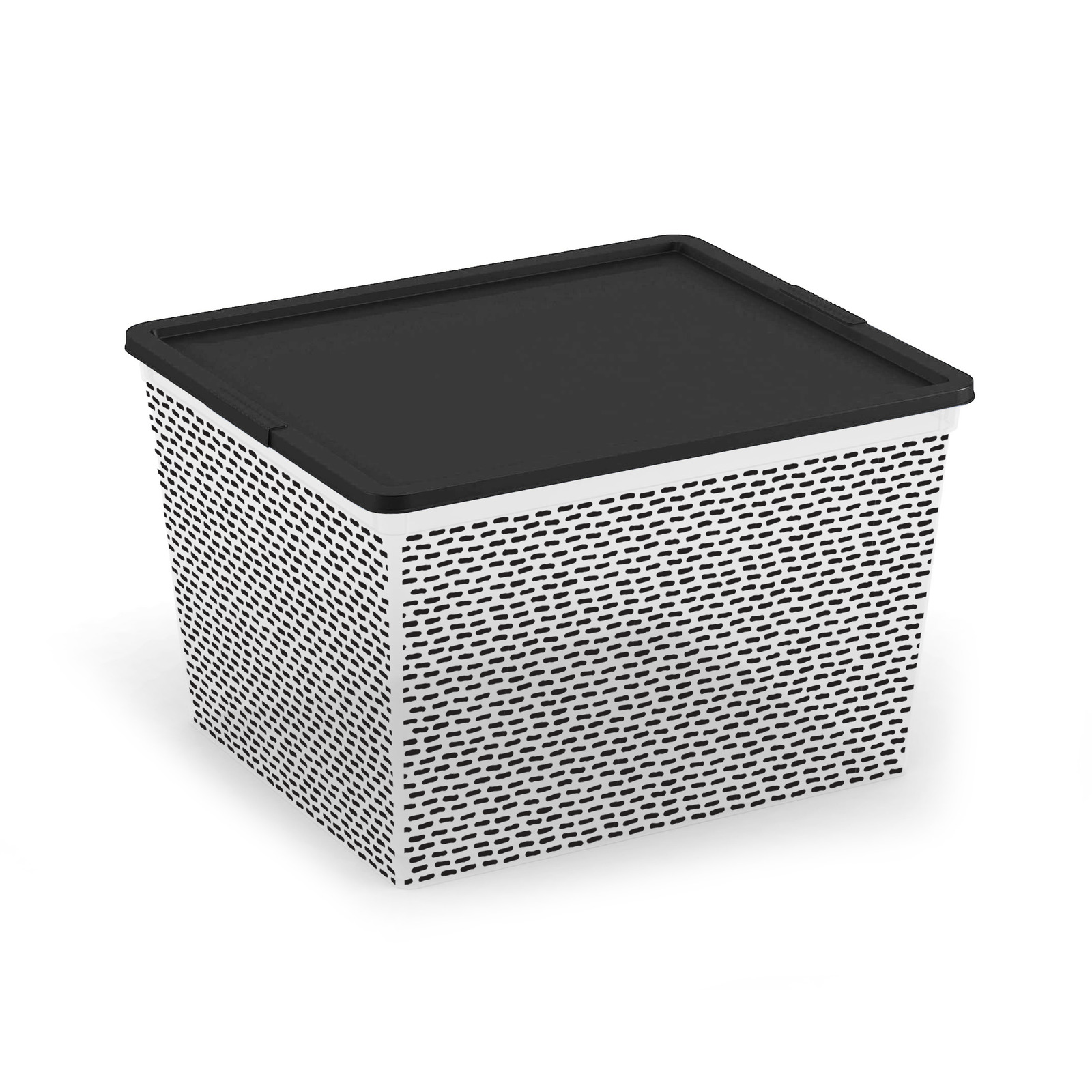 KIS Clear Storage Box Ethnic Cube 27L NTUC FairPrice