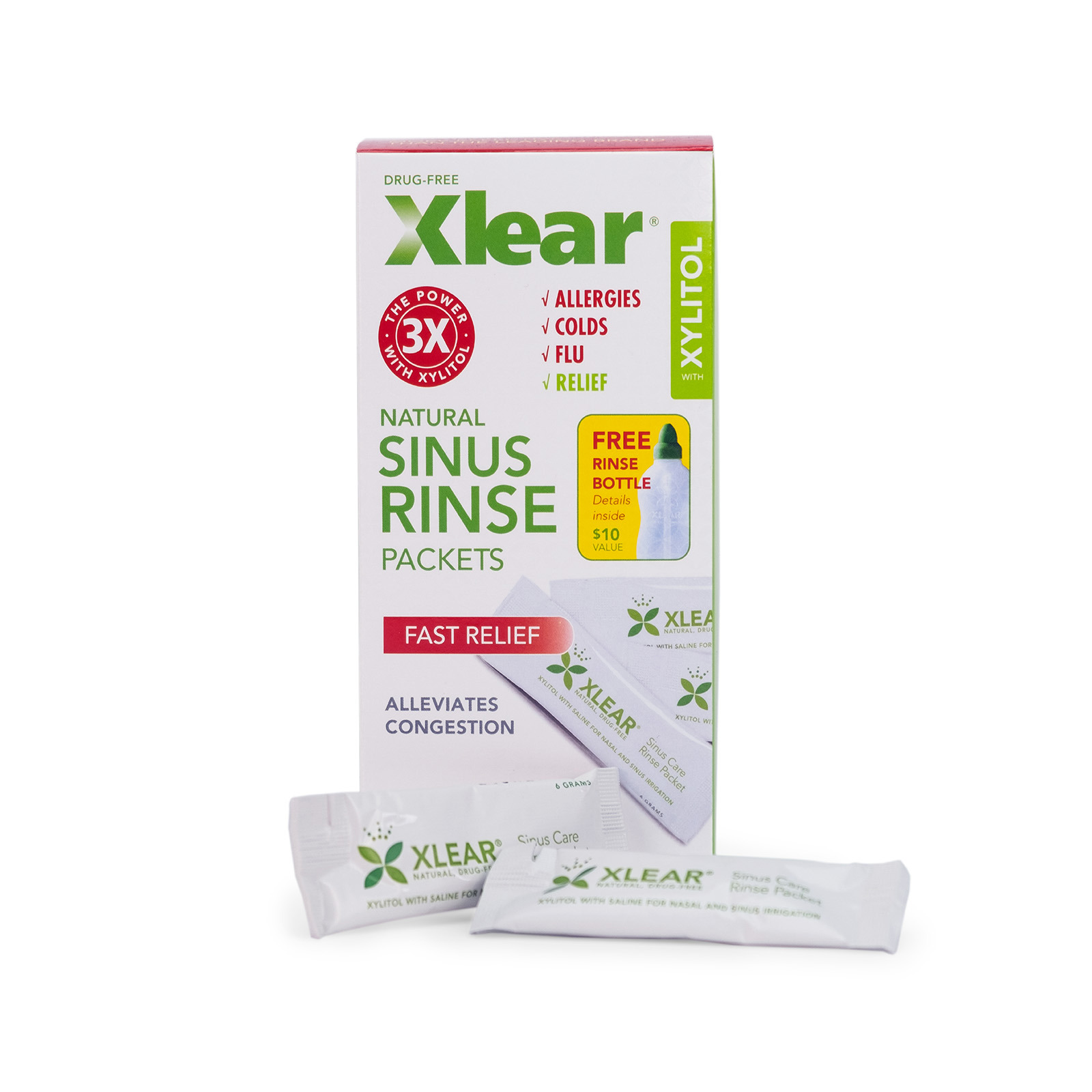 Xlear Xlear Natural Sinus Rinse Pack w Xylitol Refill Solutio NTUC