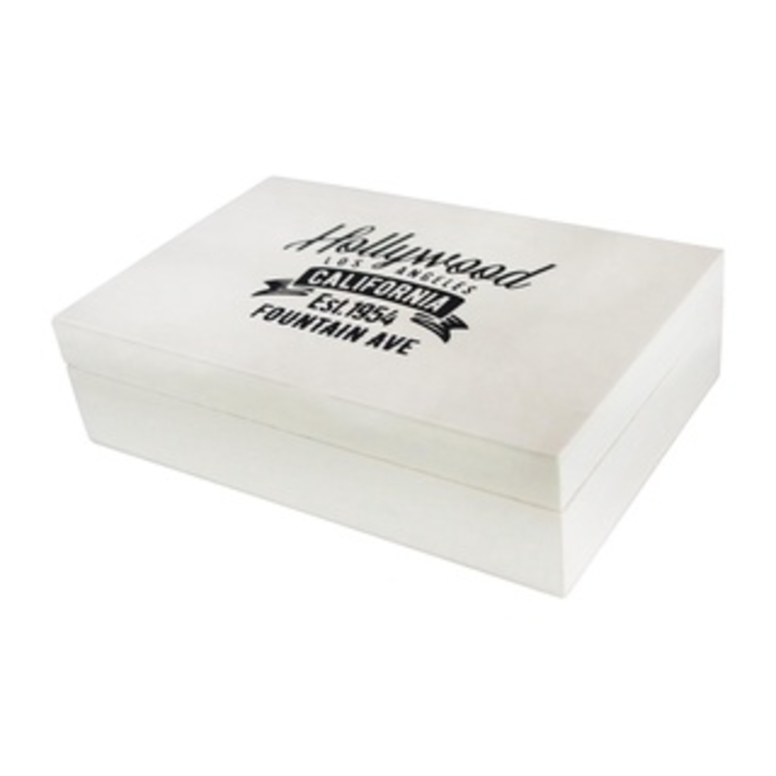 Craft Wooden Box With Lid/California NTUC FairPrice