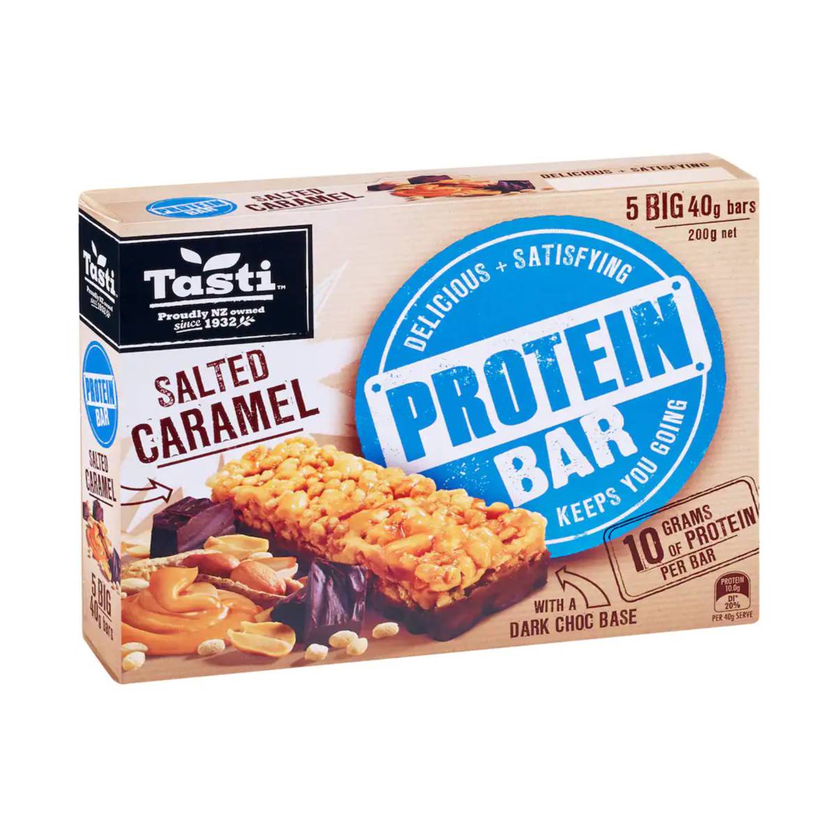 Tasti Protein Bars Salted Caramel NTUC FairPrice
