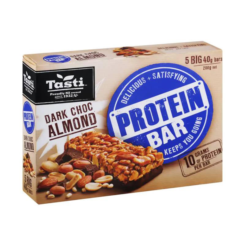 Tasti Protein Bars Dark Choc Almond NTUC FairPrice