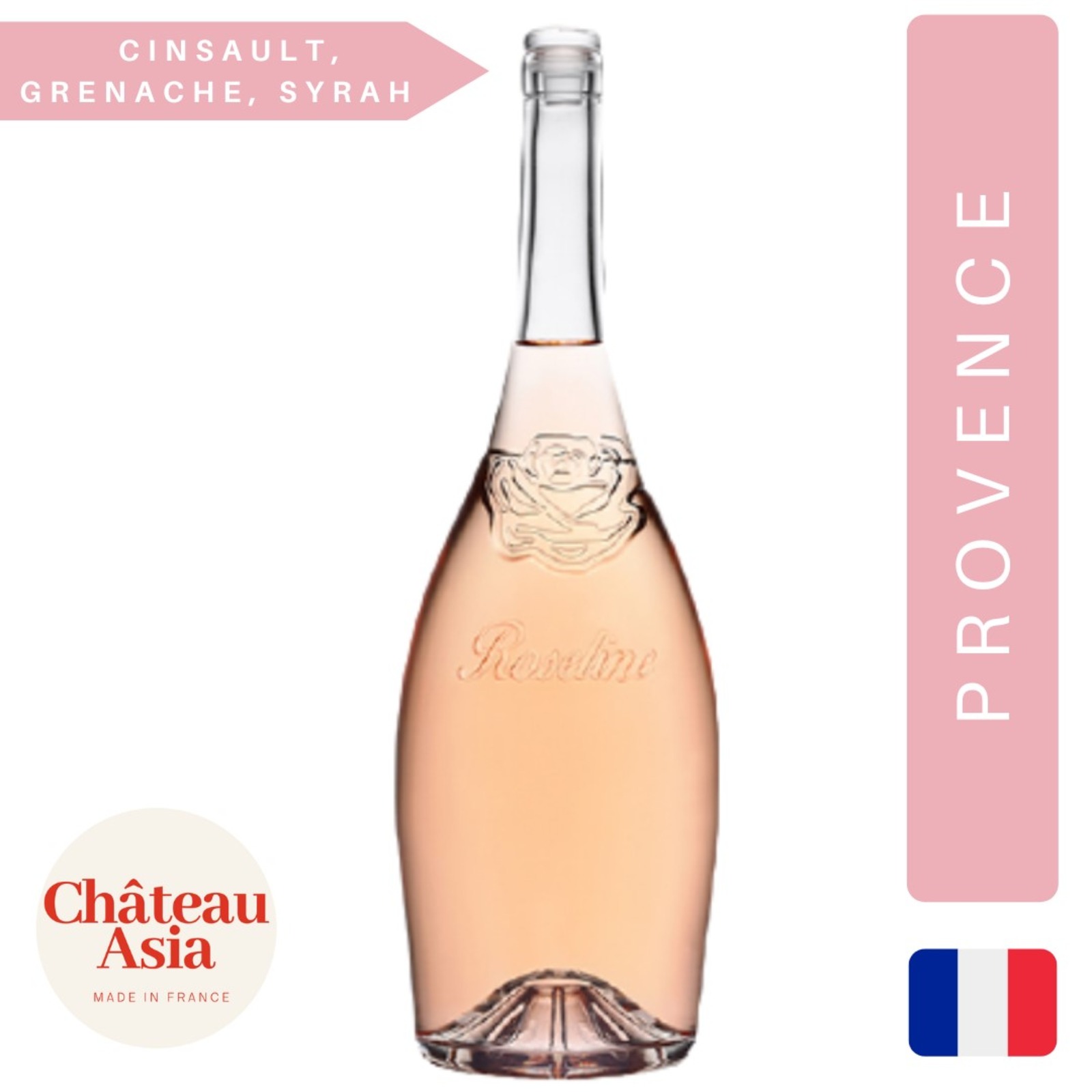 Roseline Cotes de Provence 'Roseline Prestige' Rose NTUC FairPrice