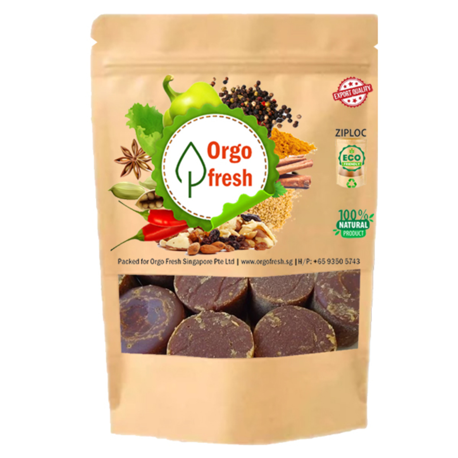 Orgo Fresh Coconut Palm Gula Sugar NTUC FairPrice