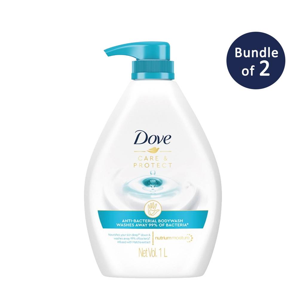 Dove AntiBacterial Body Wash x 2 NTUC FairPrice