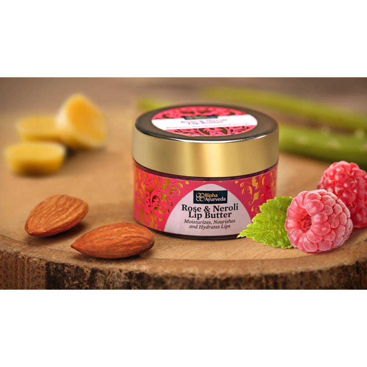 Bipha ayurveda BIPHA Rose & Neroli Lip Butter NTUC FairPrice