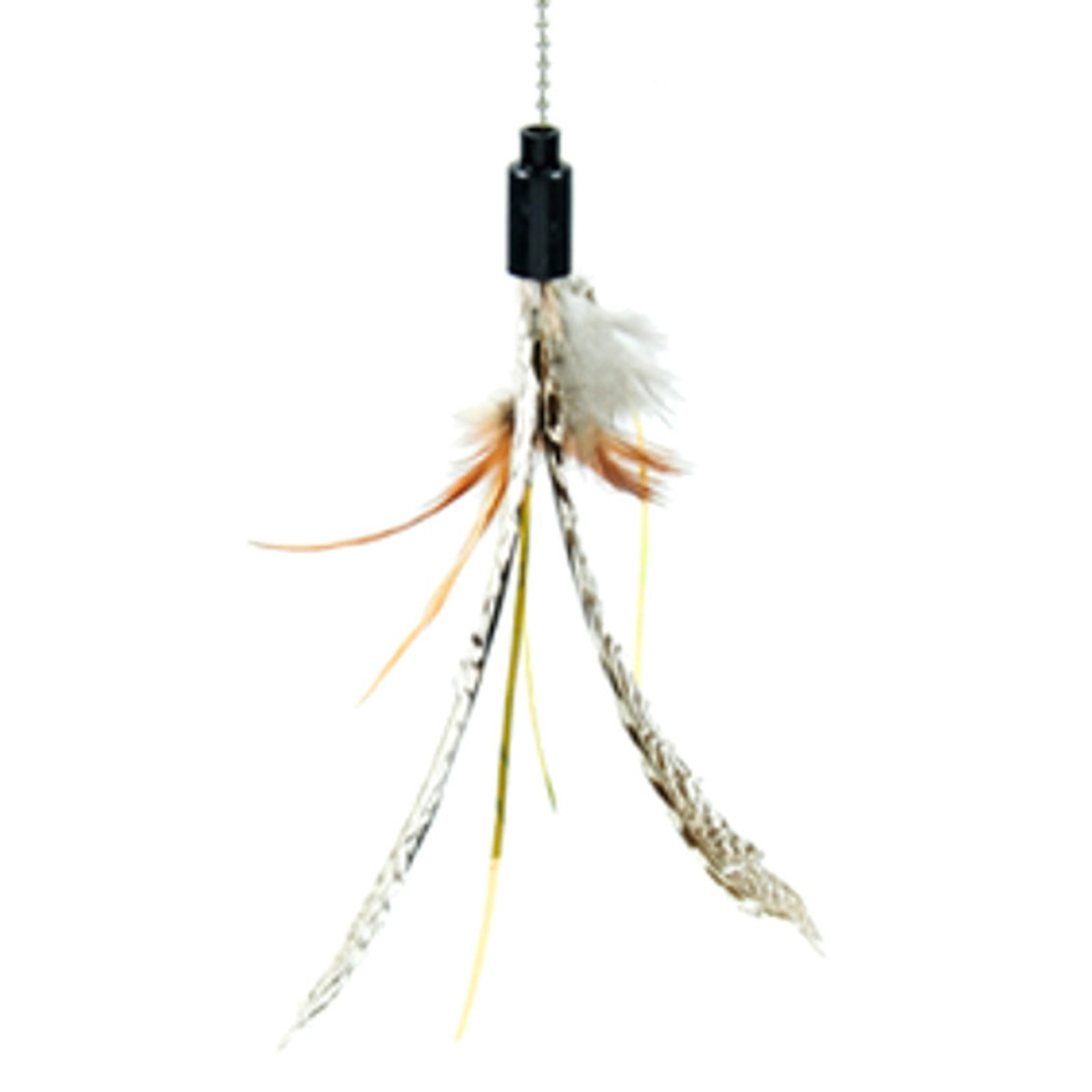 Amy N Carol Cat Teaser Long Stick With Feather (Yellow) | NTUC FairPrice
