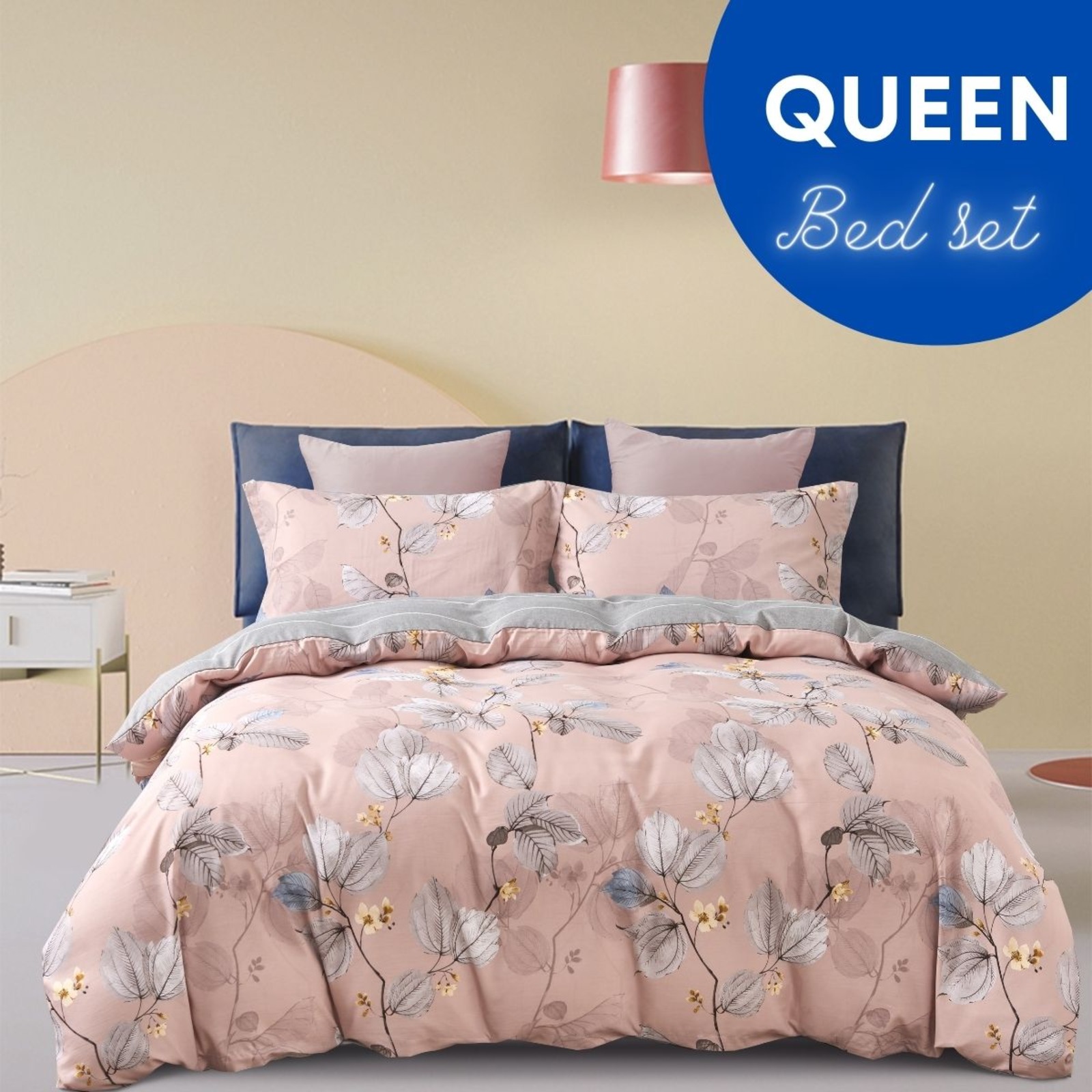 Mystique 100 Tencel 700TC Bed Set (Queen) ARIA NTUC FairPrice
