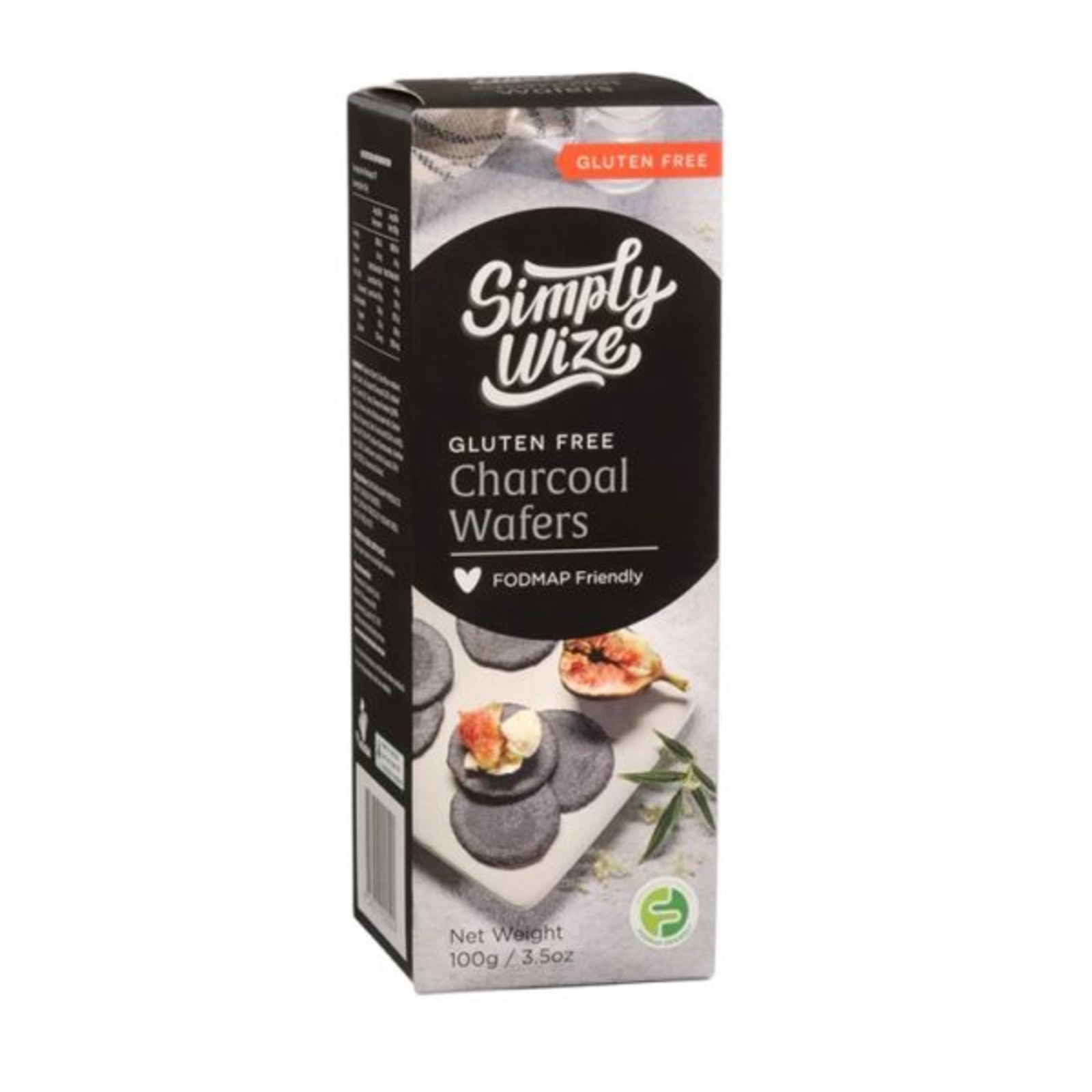 Simply Wize Deli Wafers Charcoal (100g) NTUC FairPrice
