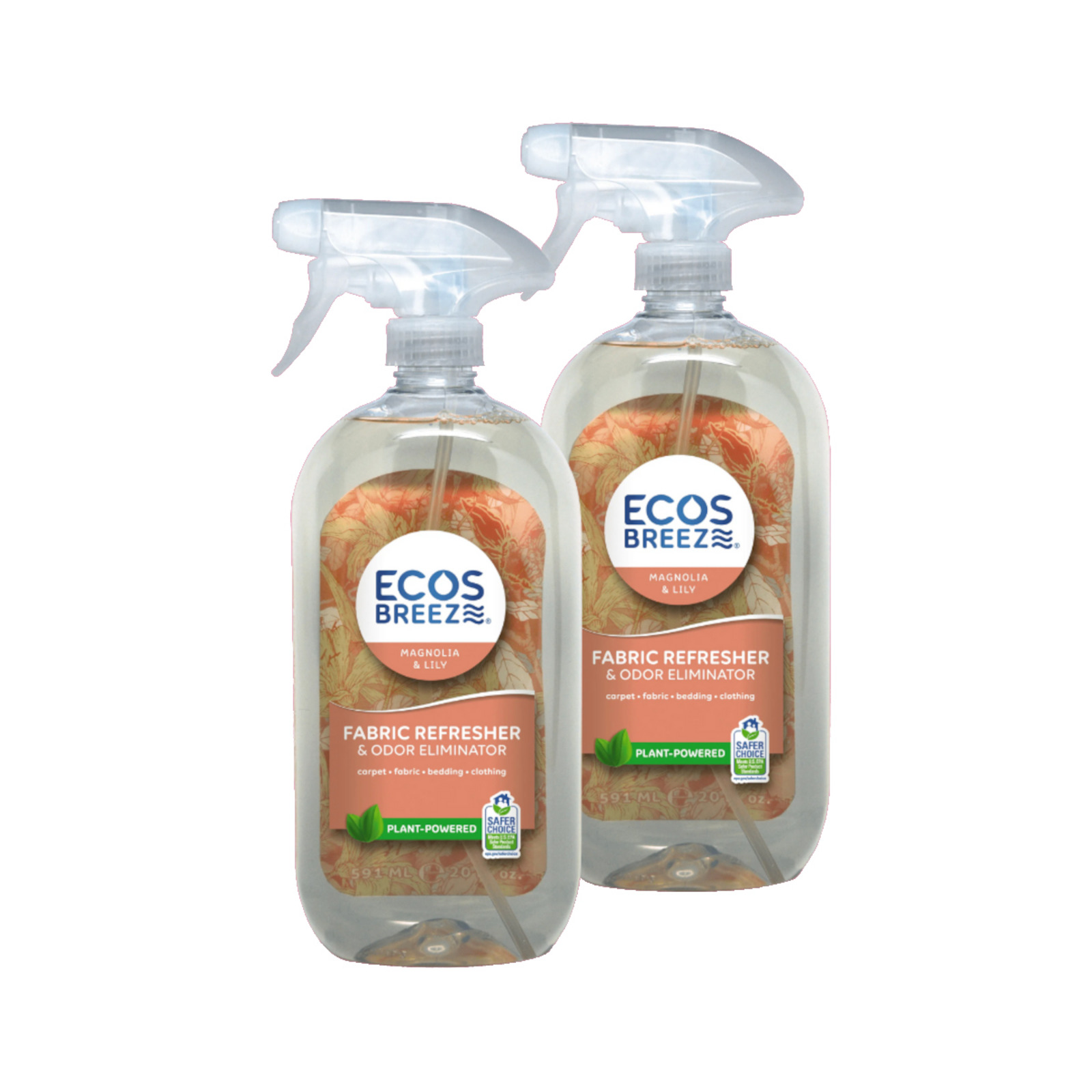 Ecos Breeze Fabric & Carpet Odor Eliminator Magnolia & Lily NTUC