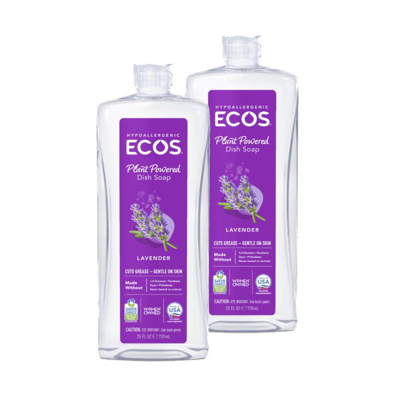 Ecos Dishmate Hypoallergenic Dish Soap Lavender NTUC FairPrice