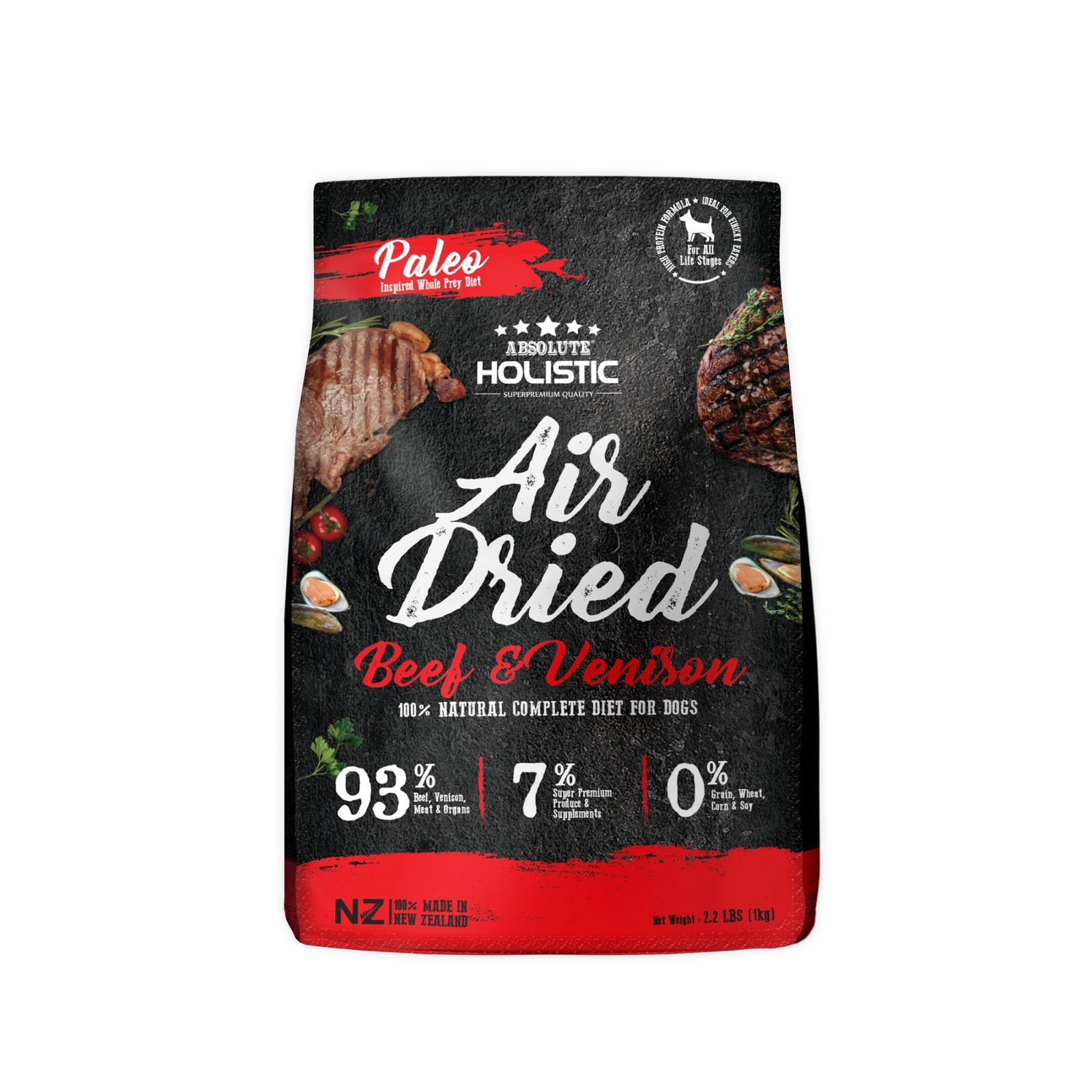 Absolute Holistic Air Dried Dog Food Beef And Venison NTUC FairPrice