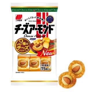 Sanko Cheese Almond Rice Cracker Sanko Cheese Almond Rice Cracker