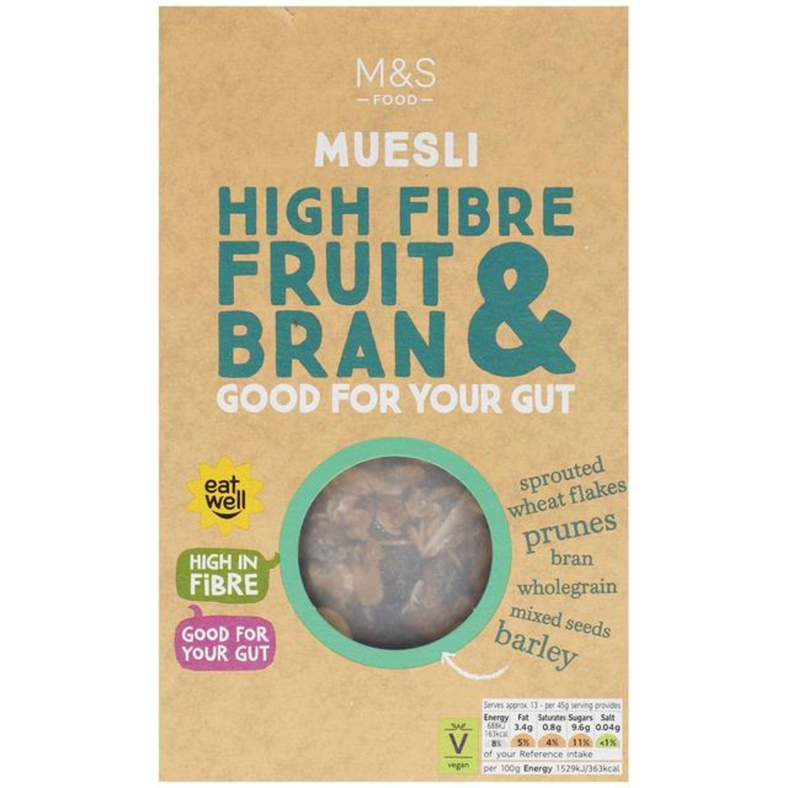 Marks & Spencer High Fiber Fruit & Bran Muesli NTUC FairPrice