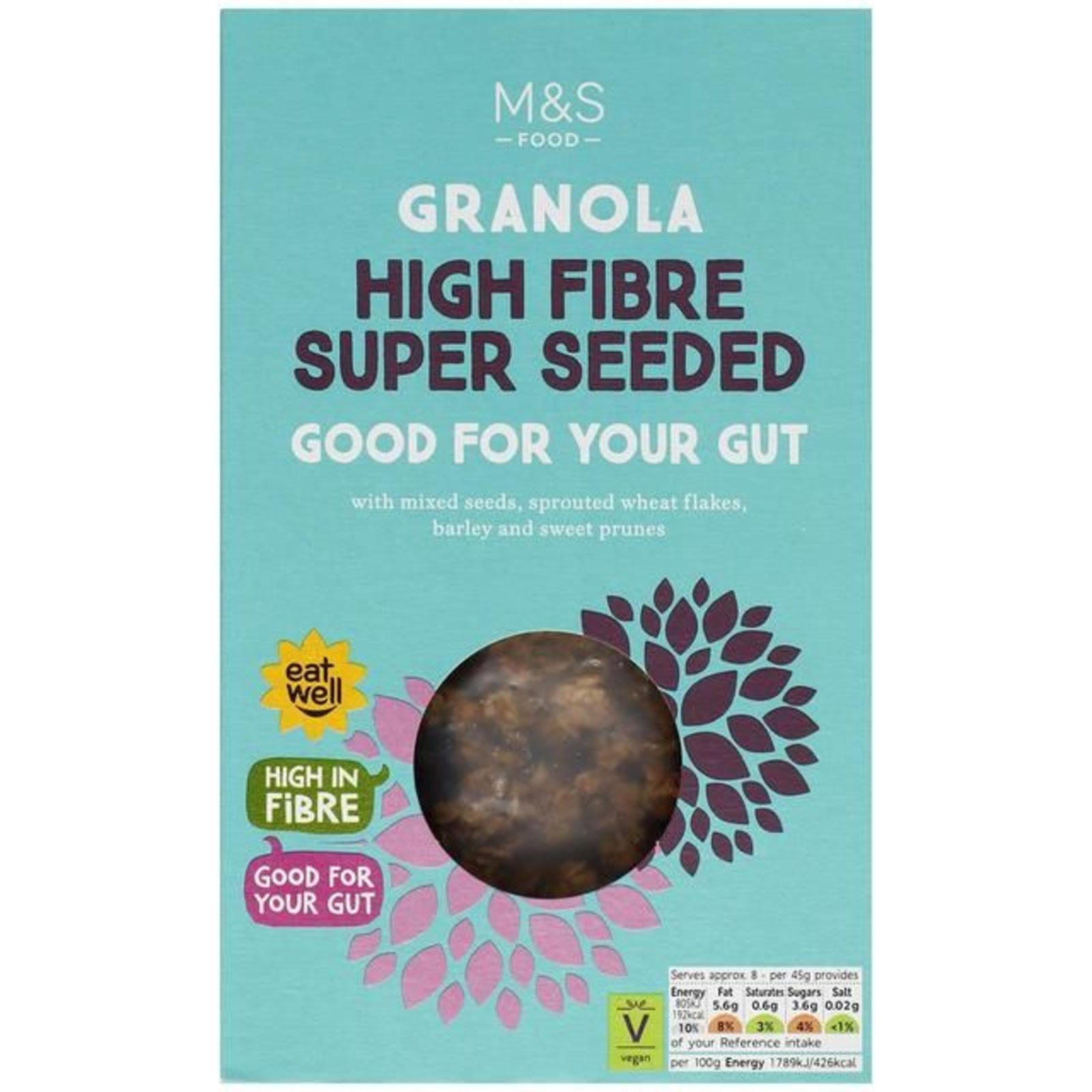 Marks & Spencer Granola High Fiber Super Seeded NTUC FairPrice