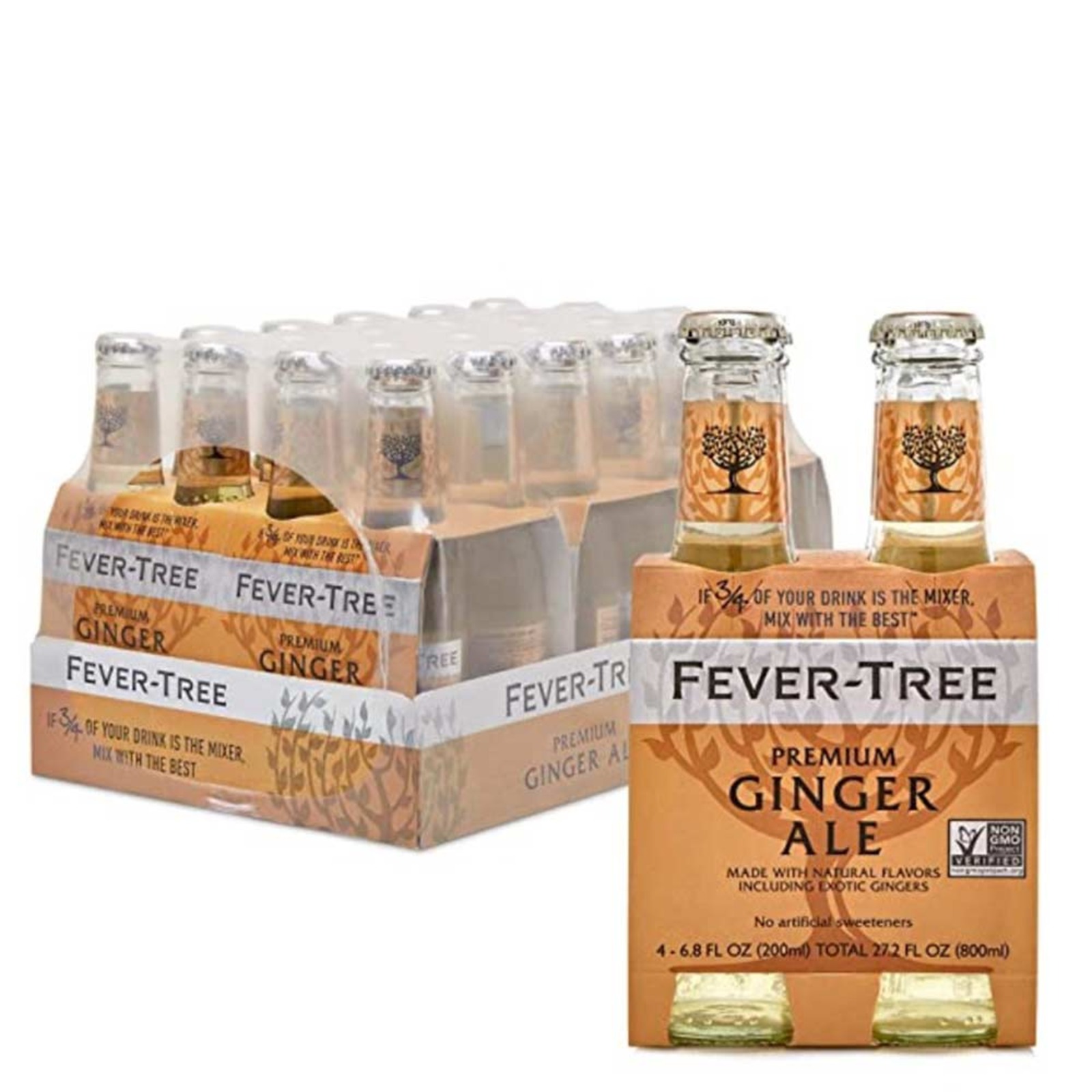 Fever Tree Refreshing Light Ginger Ale Mixer NTUC FairPrice