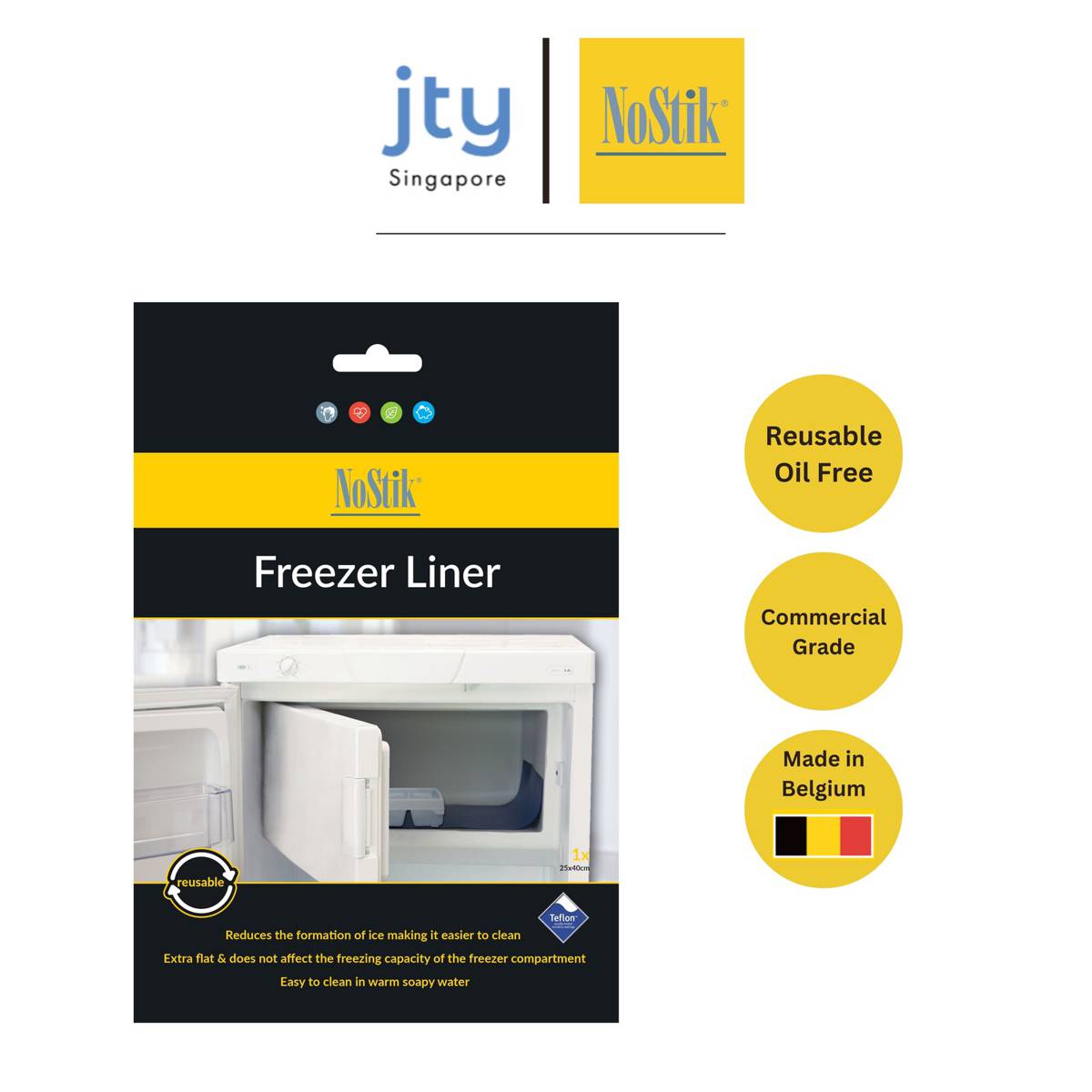 NoStik Reusable Freezer Liner NTUC FairPrice