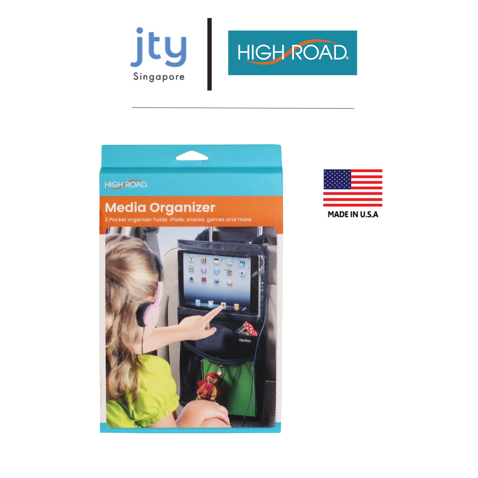 High Road Media Organizer 3Pocket Organizer NTUC FairPrice