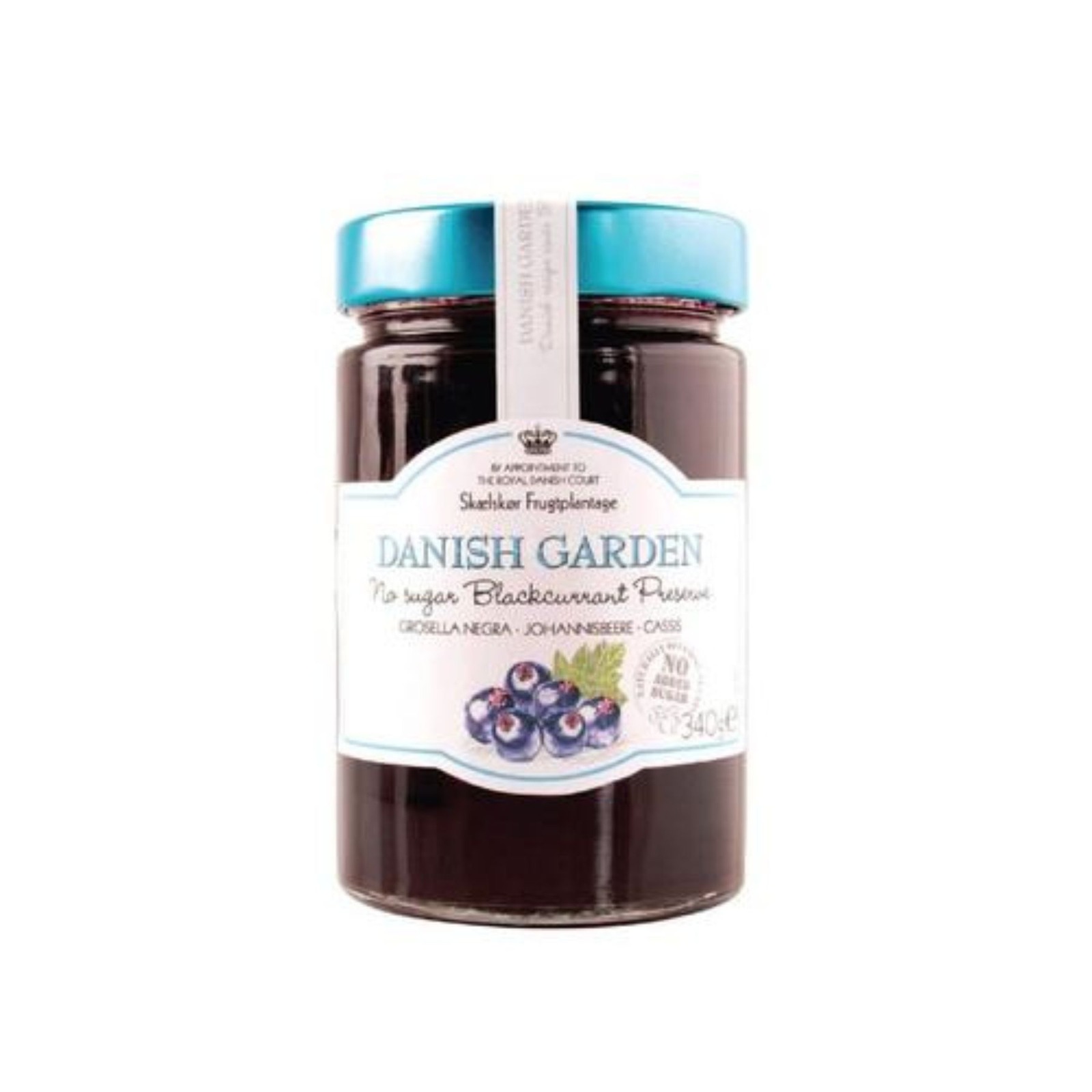 Danish Garden Blackcurrent Jam No Sugar Added NTUC FairPrice