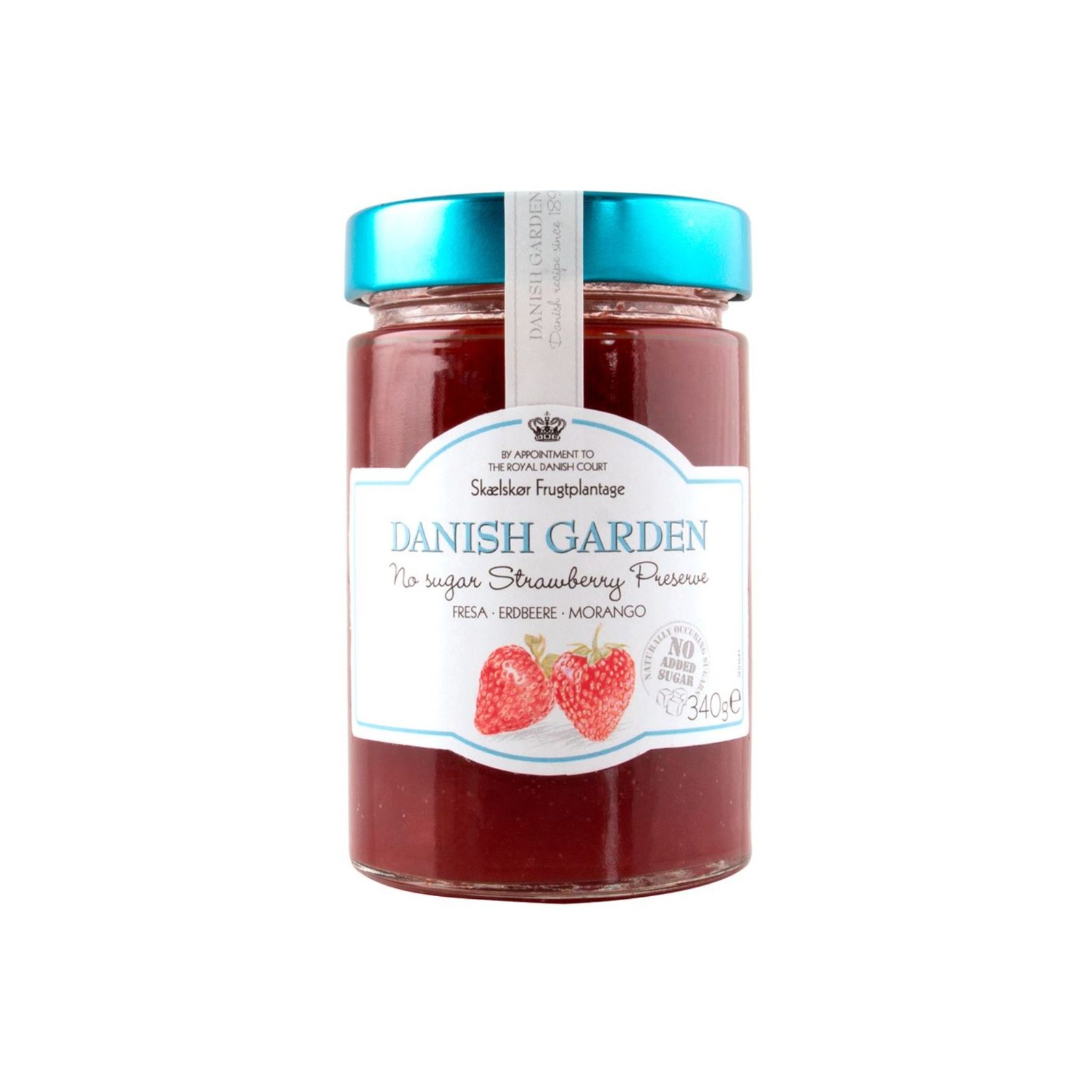 Danish Garden Strawberry Jam No Sugar Added NTUC FairPrice