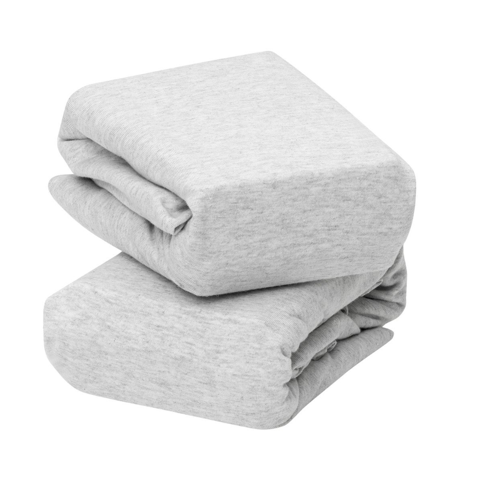 CLEVAMAMA Jersey Cotton Fitted Sheets One Size Grey NTUC FairPrice